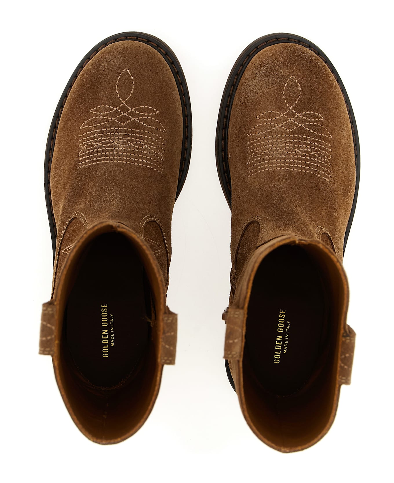 Golden Goose 
wish Star
 Boots - Brown