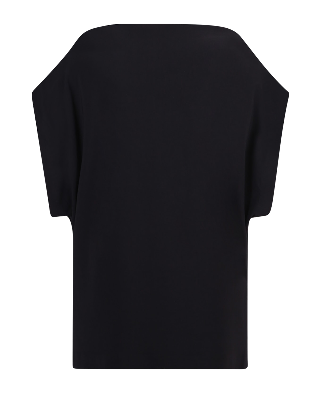 Norma Kamali Relaxed Fit Blouse - Black