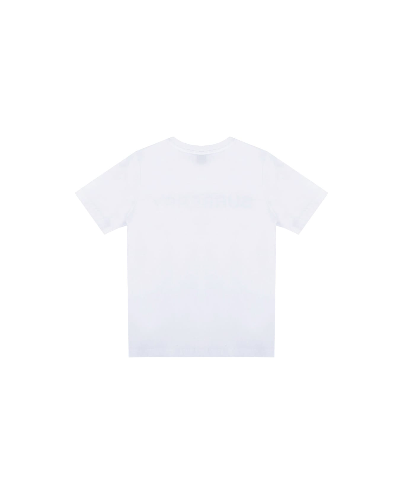 Burberry Bristle T-shirt For Boys - White