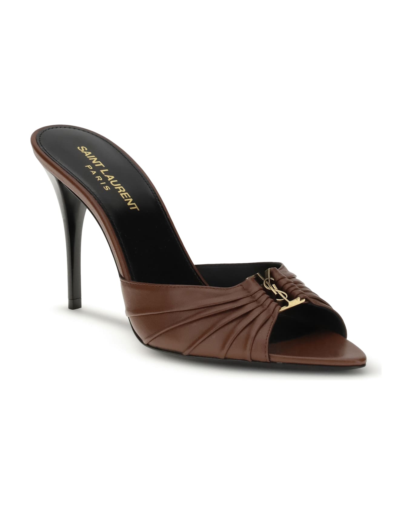 Saint Laurent Babylon Mule Sandals