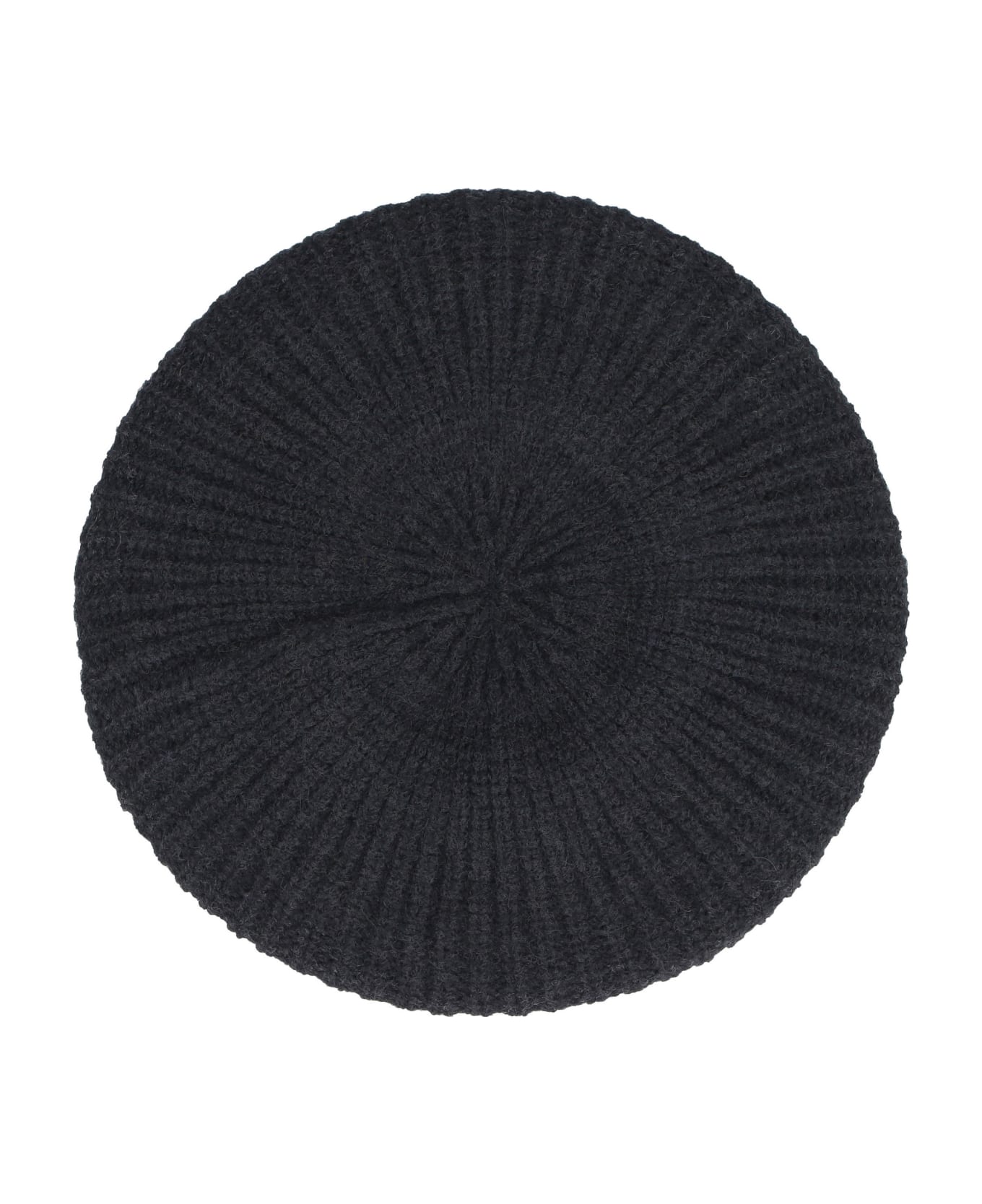 Roberto Collina Wool Beret - black 帽子