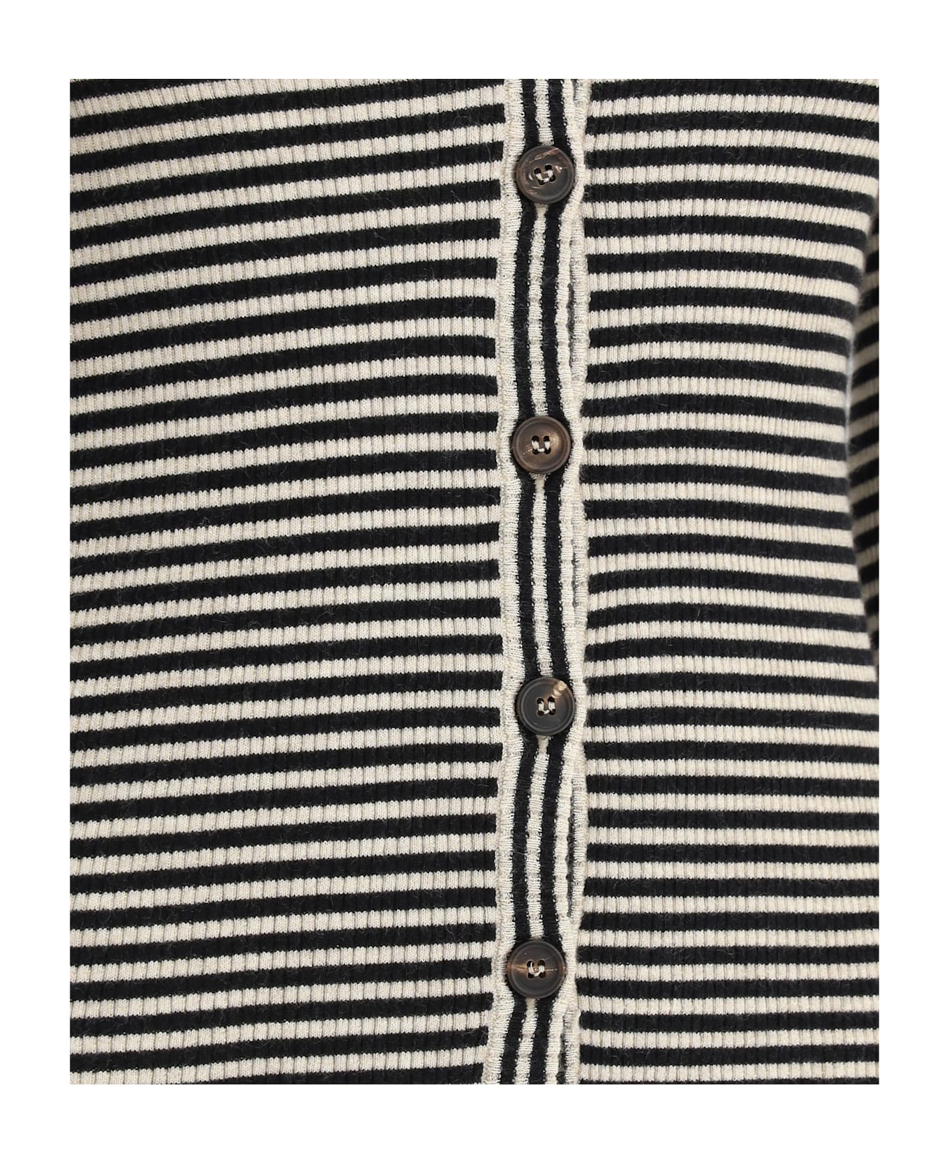 Brunello Cucinelli Striped Cardigan