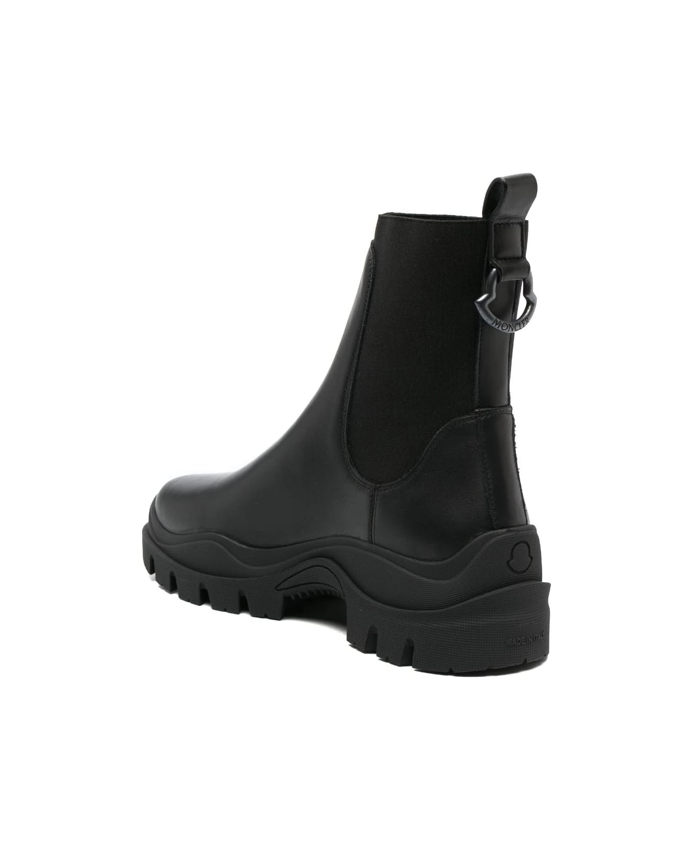 Moncler Black Larue Chelsea Boots - Black ブーツ