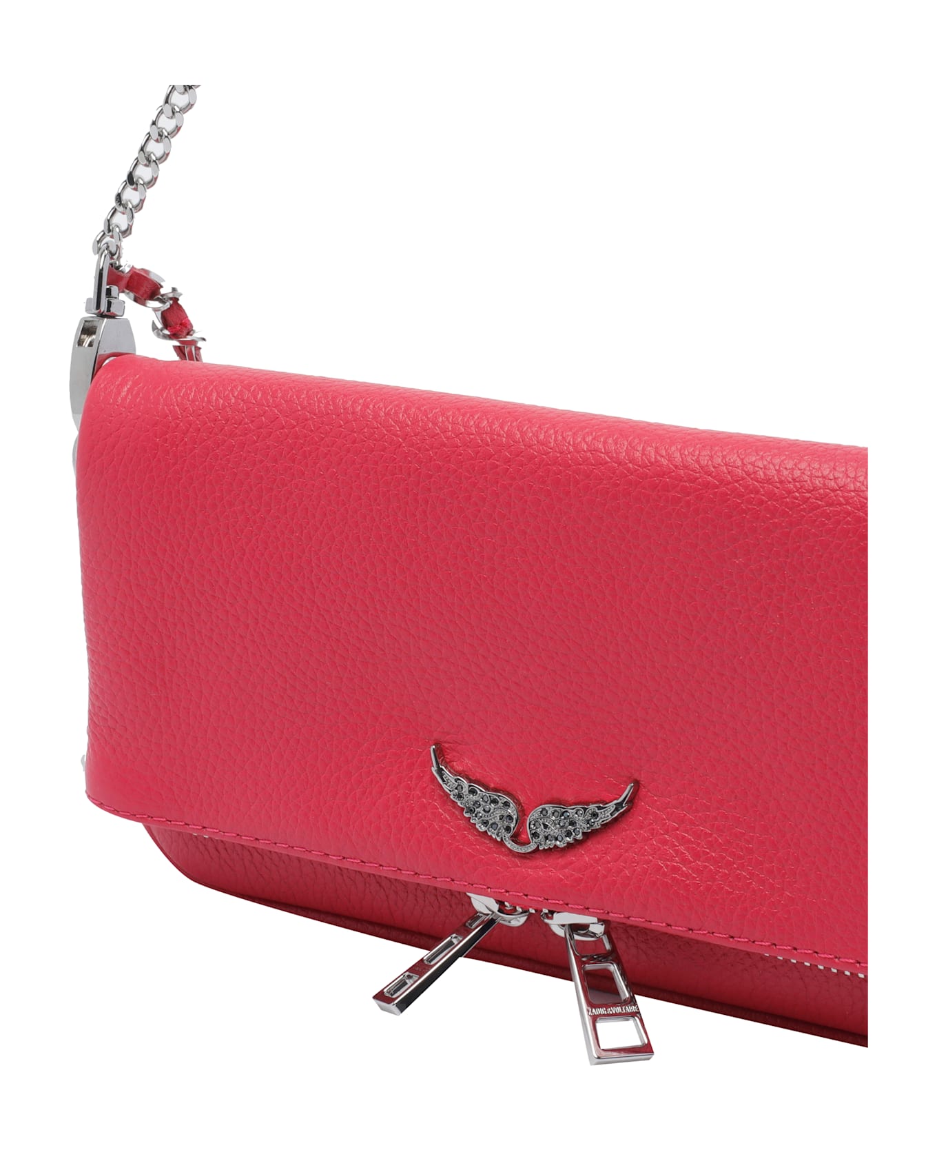 Zadig 
Voltaire Nano Rock Crossbody Bag - Fuchsia