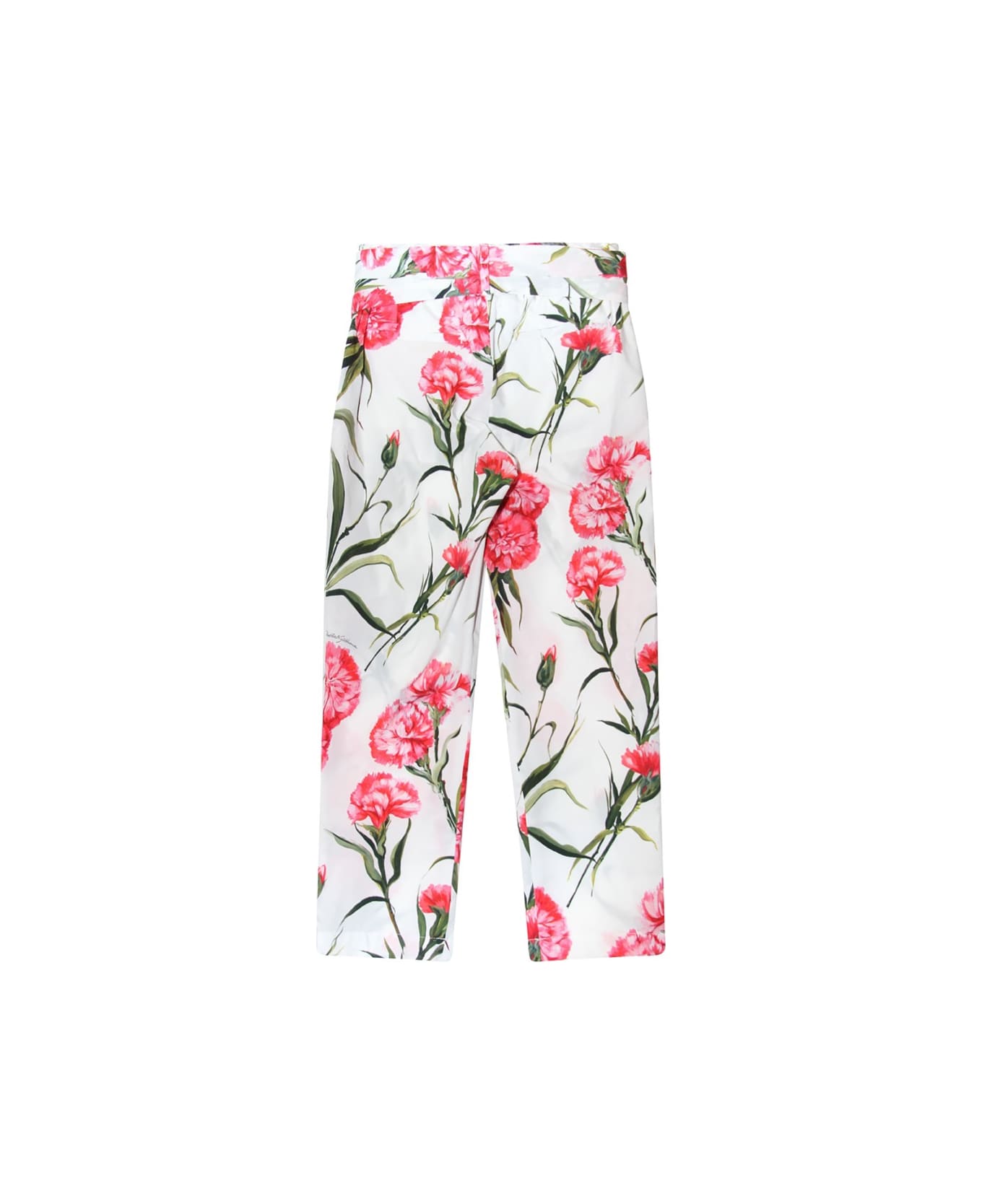 Dolce & Gabbana Carnation Pants - MULTICOLOUR