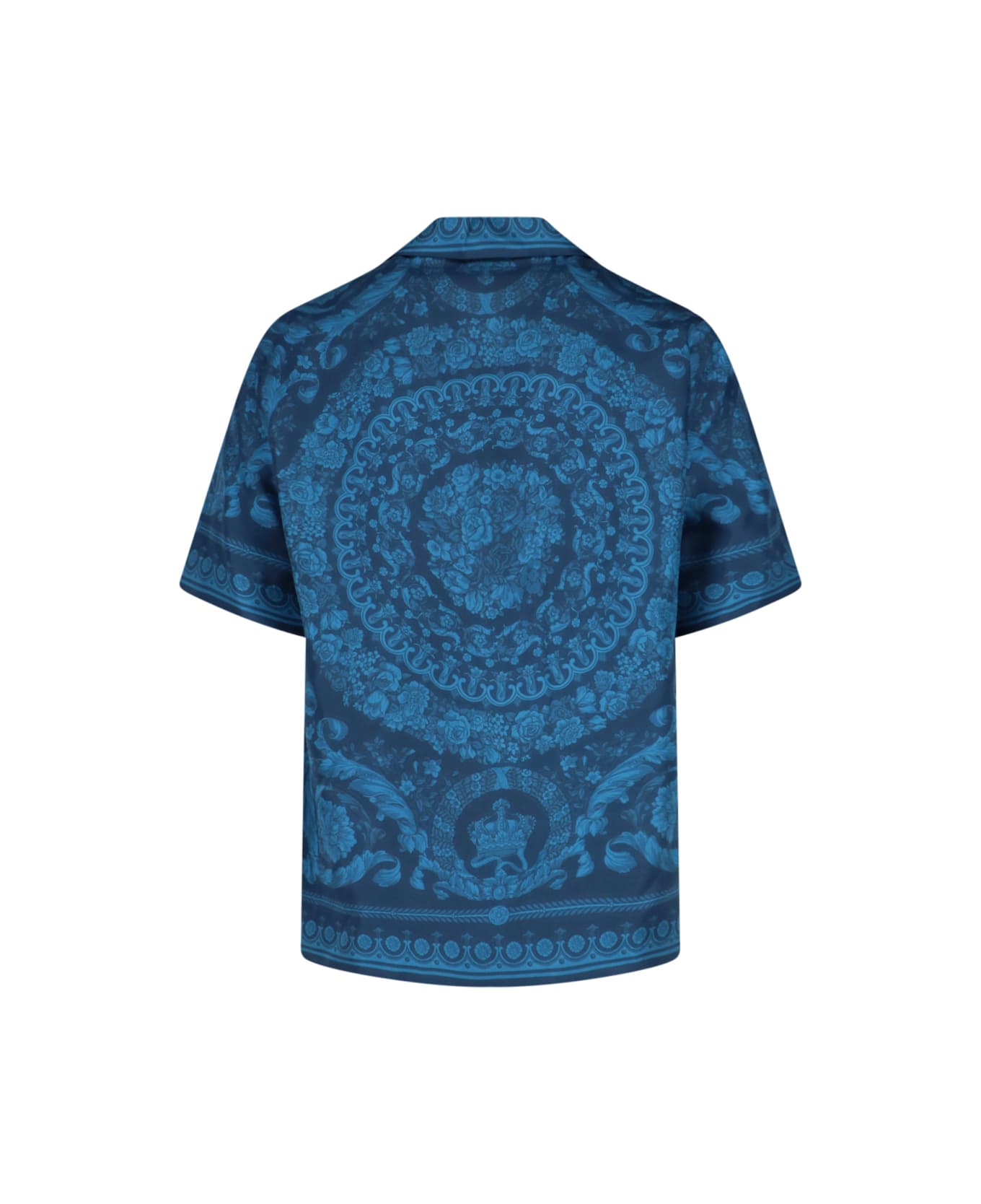 Versace 'barocco' Shirt - Blue