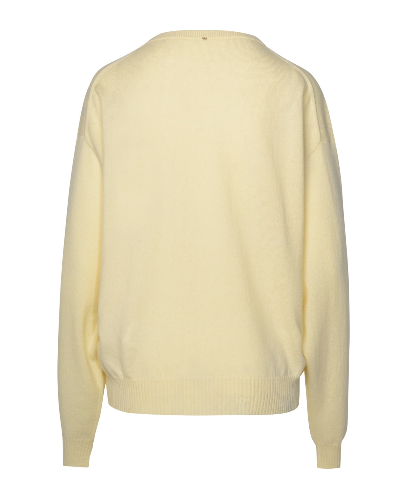 SportMax Ivory Wool Blend Sweater - Cream ニットウェア