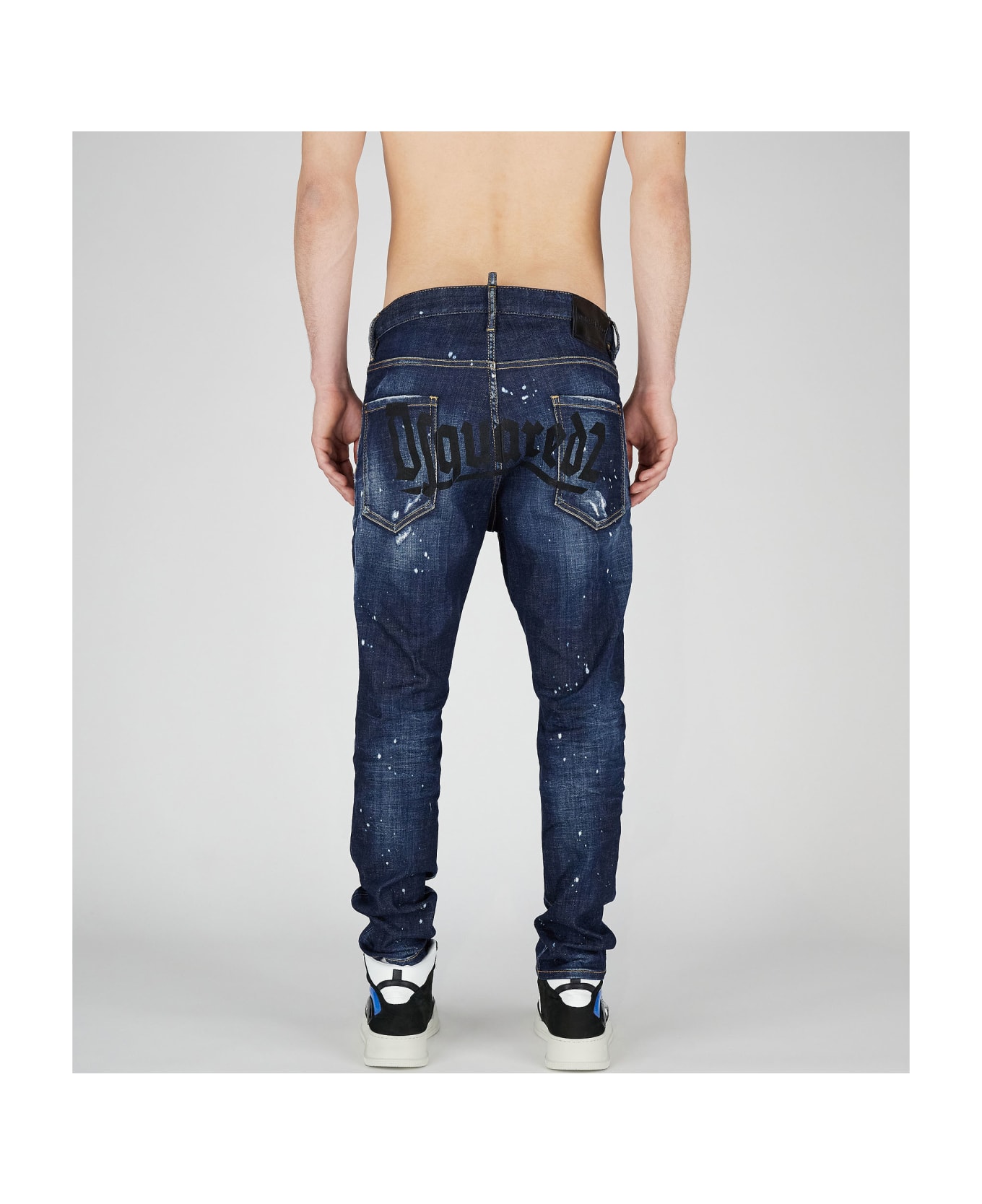 Dsquared2 5 Pockets - Blue navy ボトムス