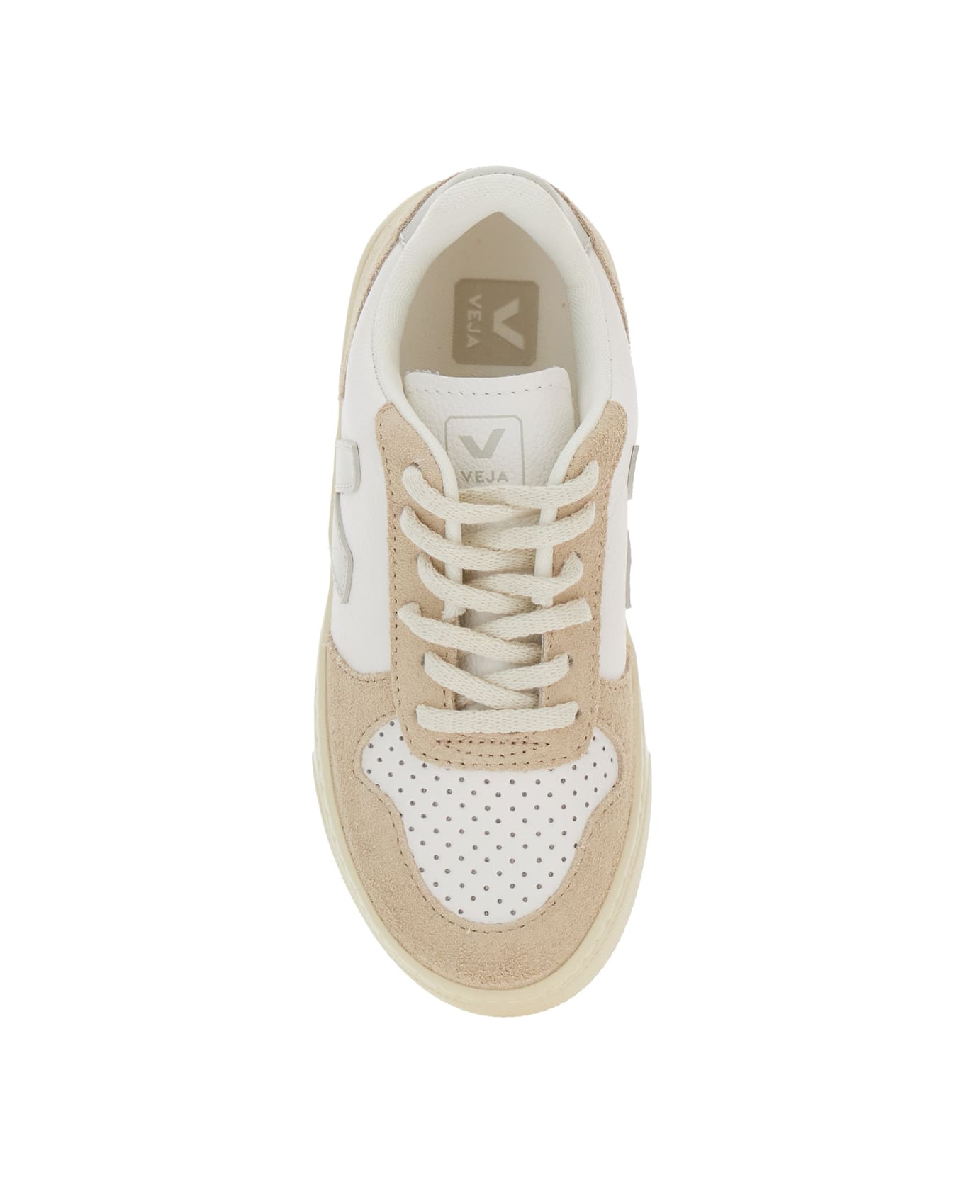 Veja Small V-10 Laces - White