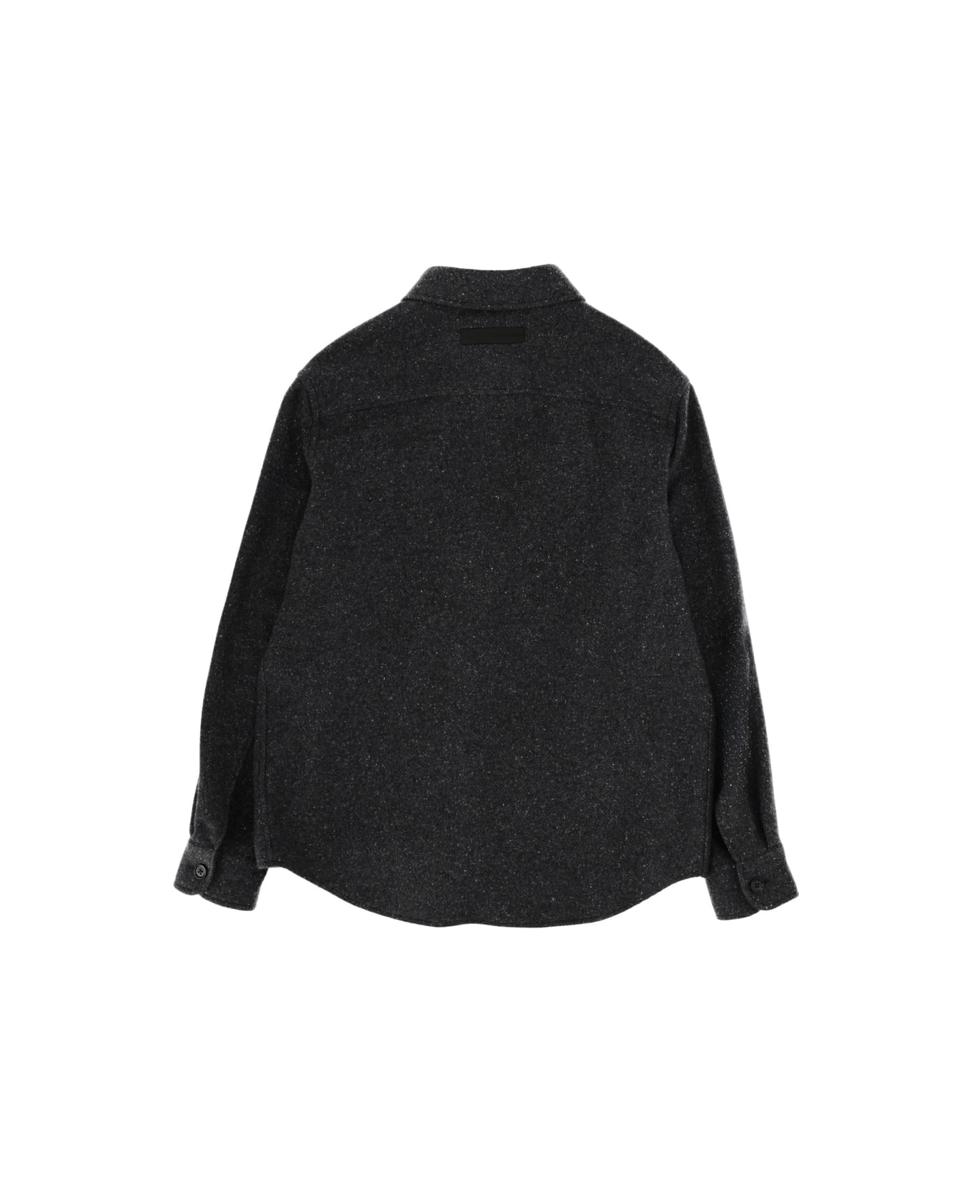 Zegna Cashmere And Silk Overshirt - GREY