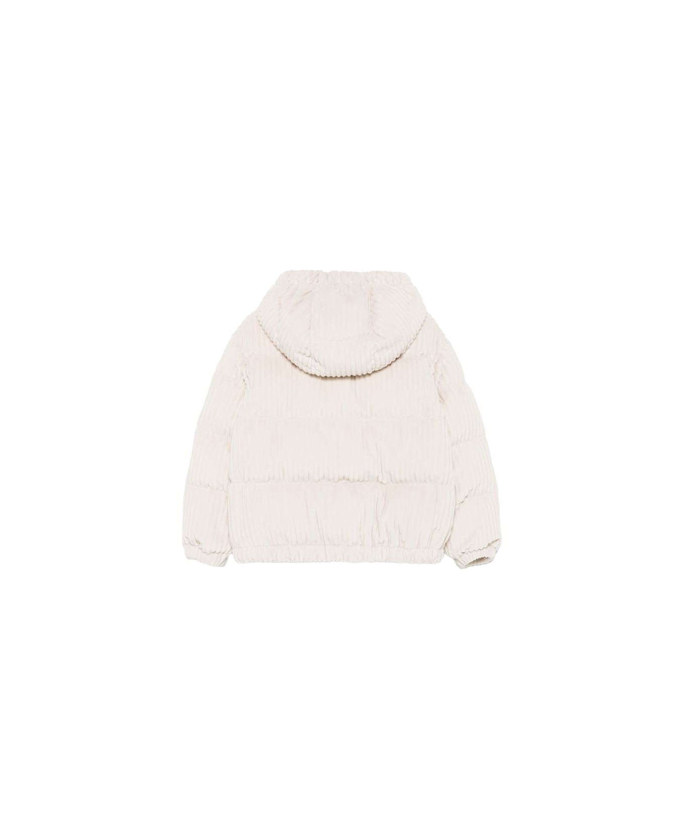 Moncler Beige Arline Down Jacket - Brown