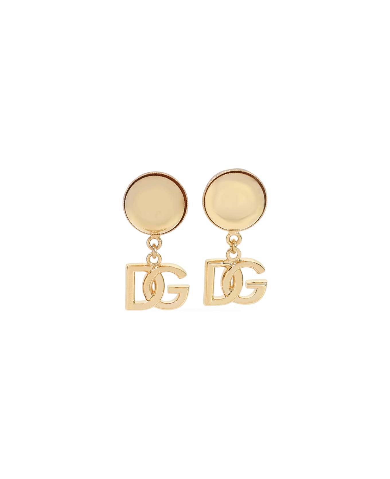 Dolce 
Gabbana Dg Clips Earrings - Golden