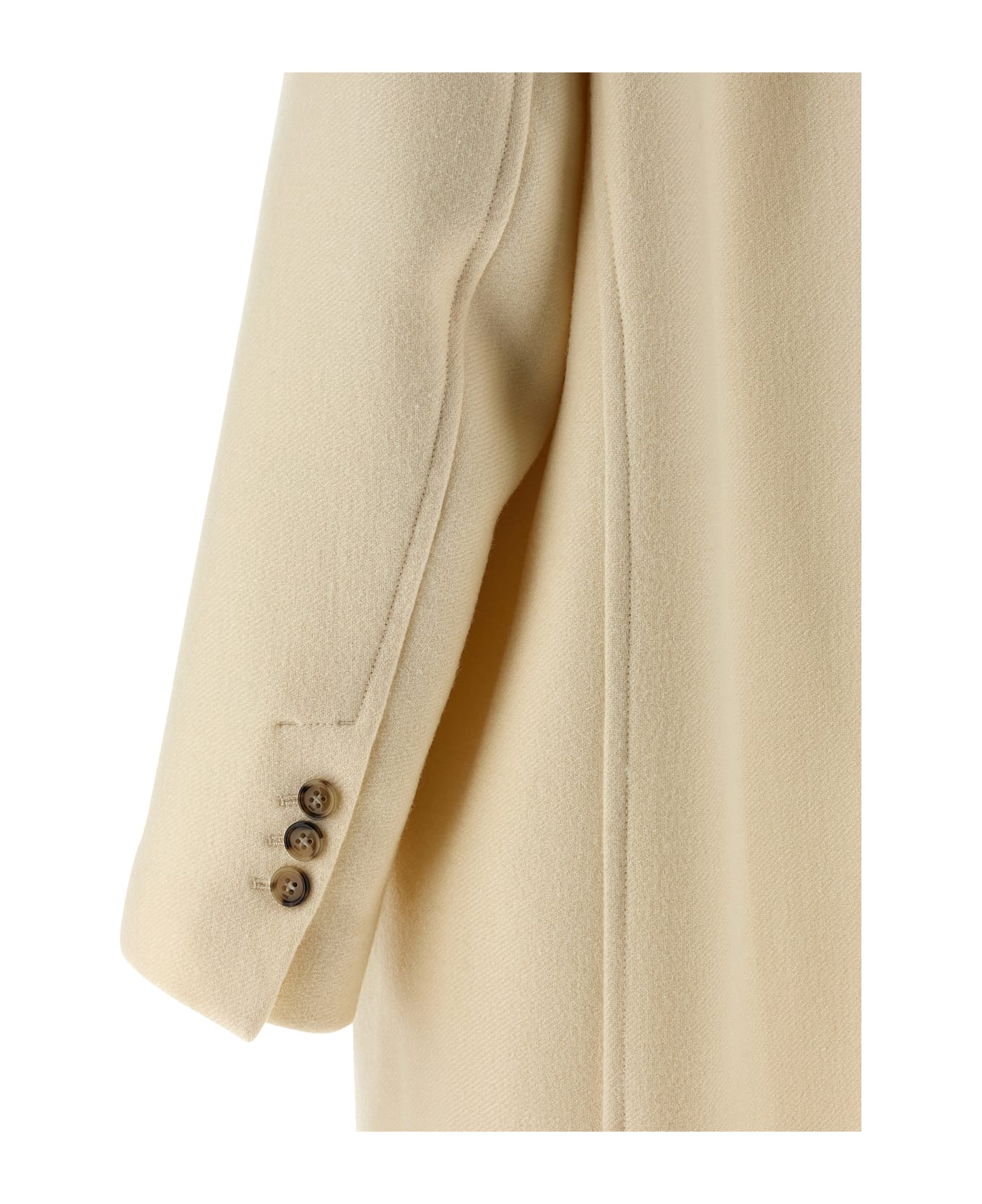 Ami Alexandre Mattiussi Double-breasted Coat - White
