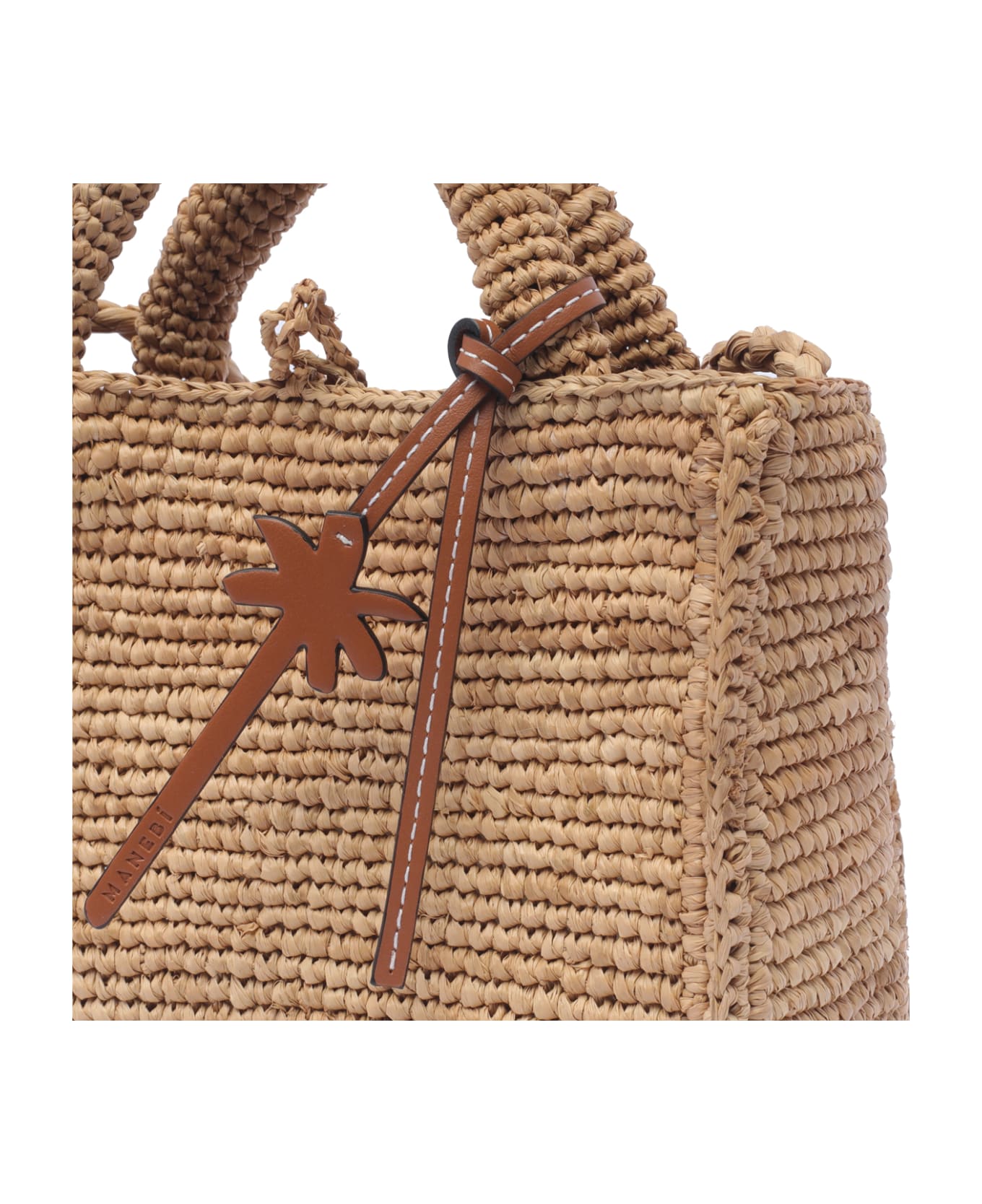 Manebi Mini Sunset Handbag - Brown トートバッグ