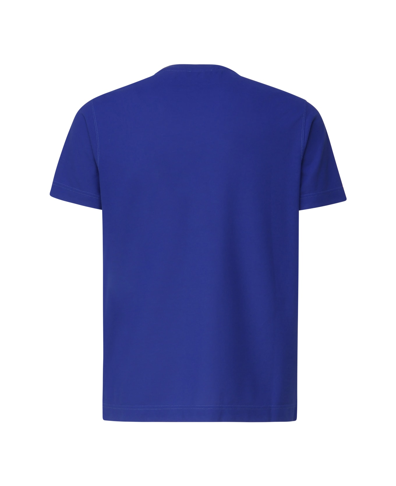 Zanone Cotton T-shirt - Electric blue シャツ