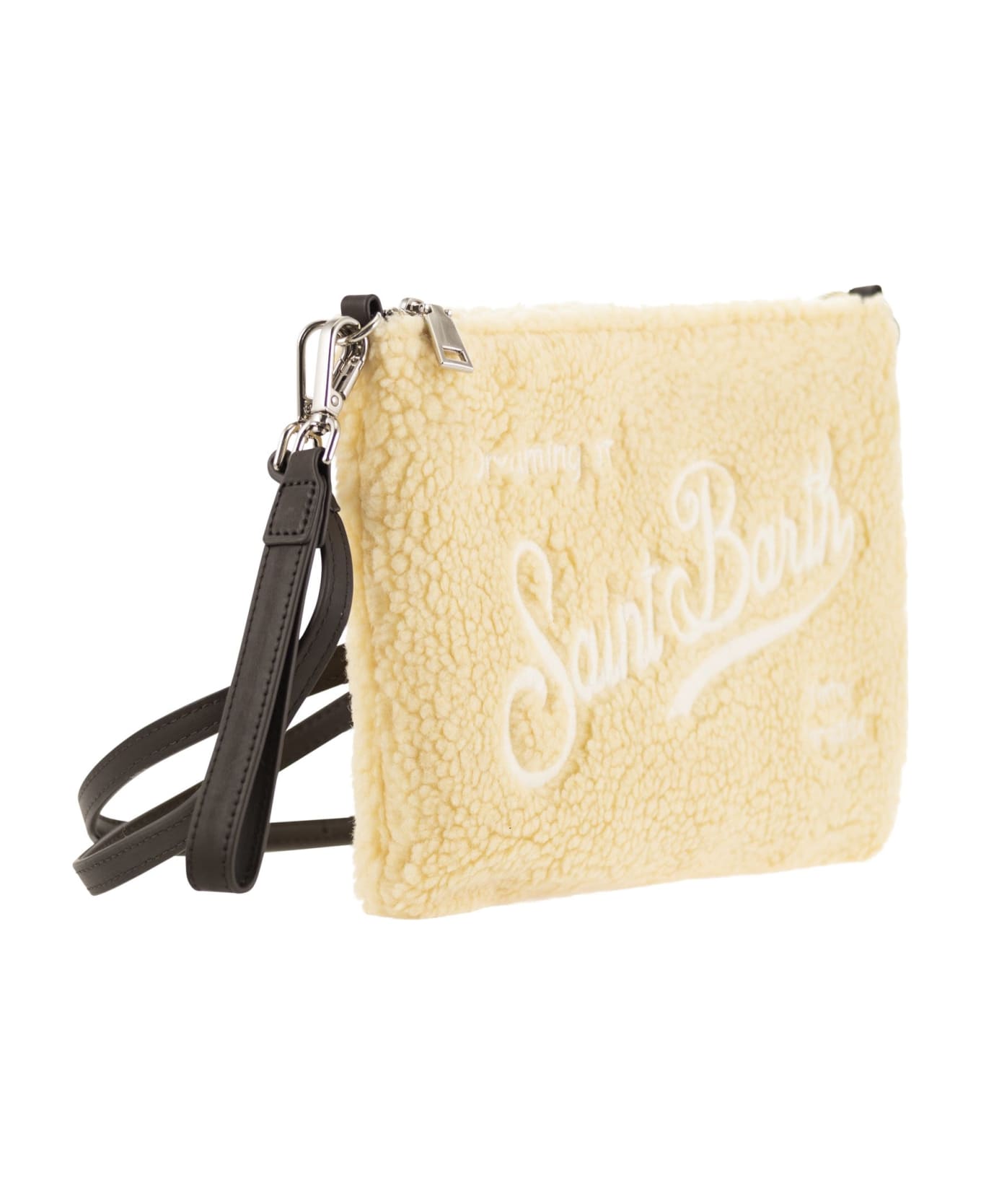 MC2 Saint Barth Pochette Bag With Shoulder Strap - Cream