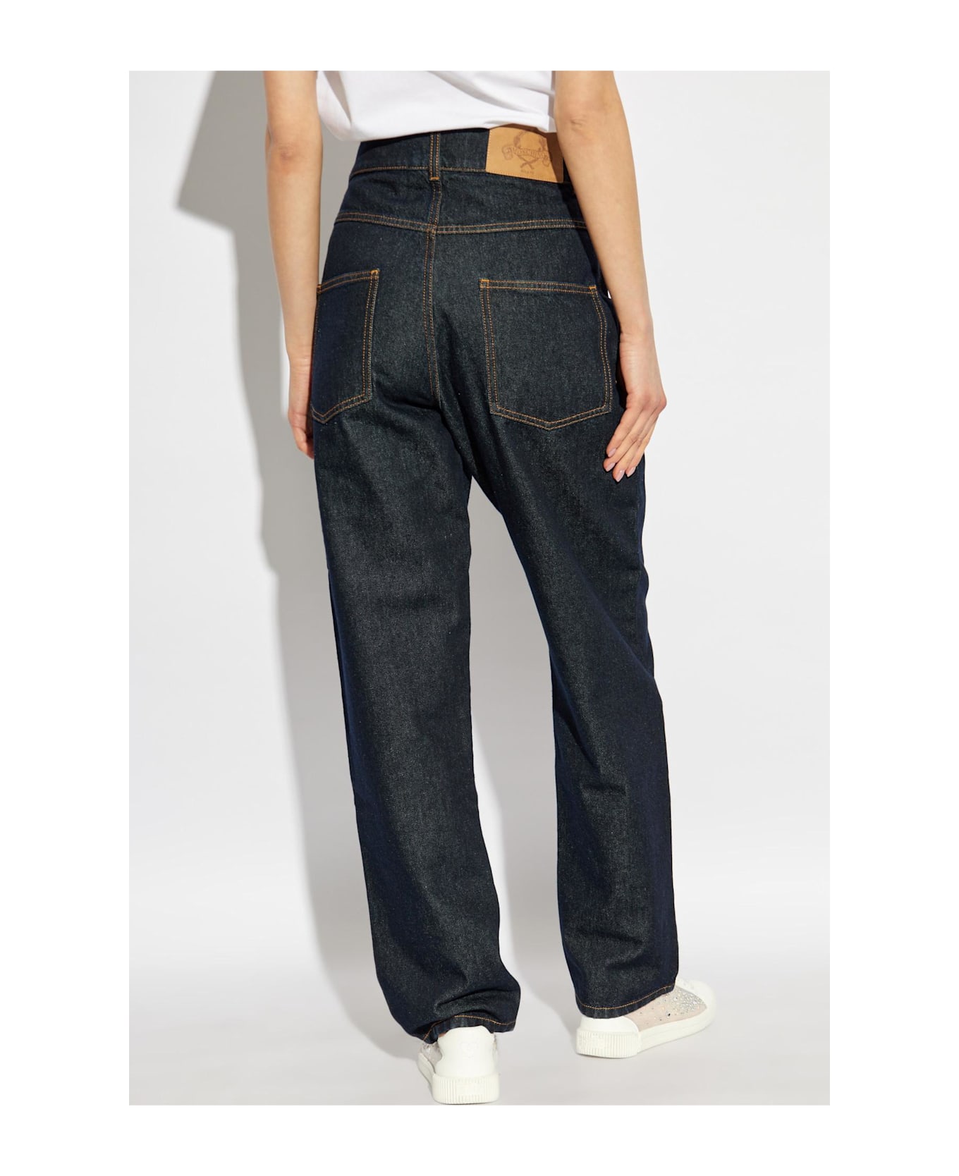 Moschino High-waisted Jeans - BLUE