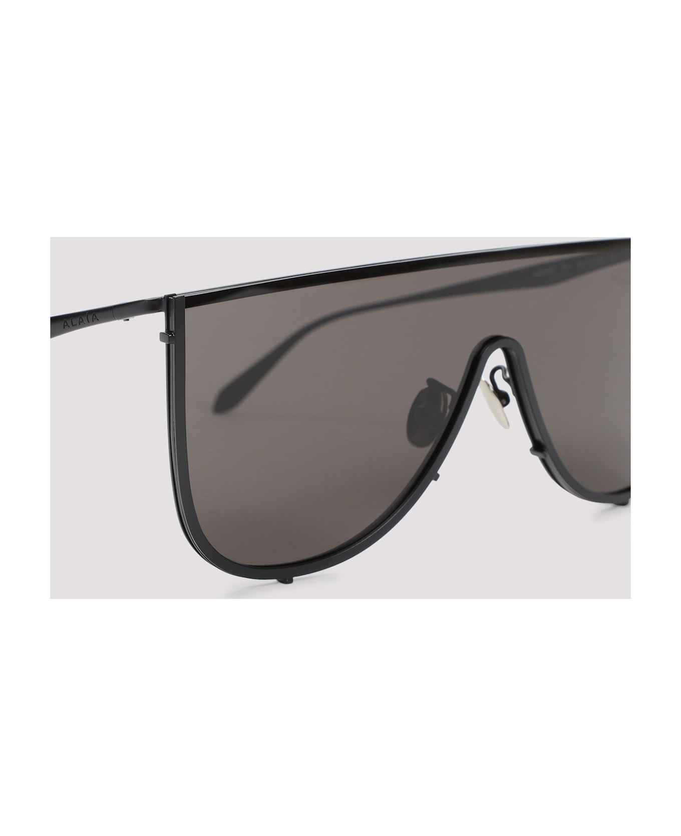 Alaia Alaïa Eyewear Mask Sunglasses - Black Grey