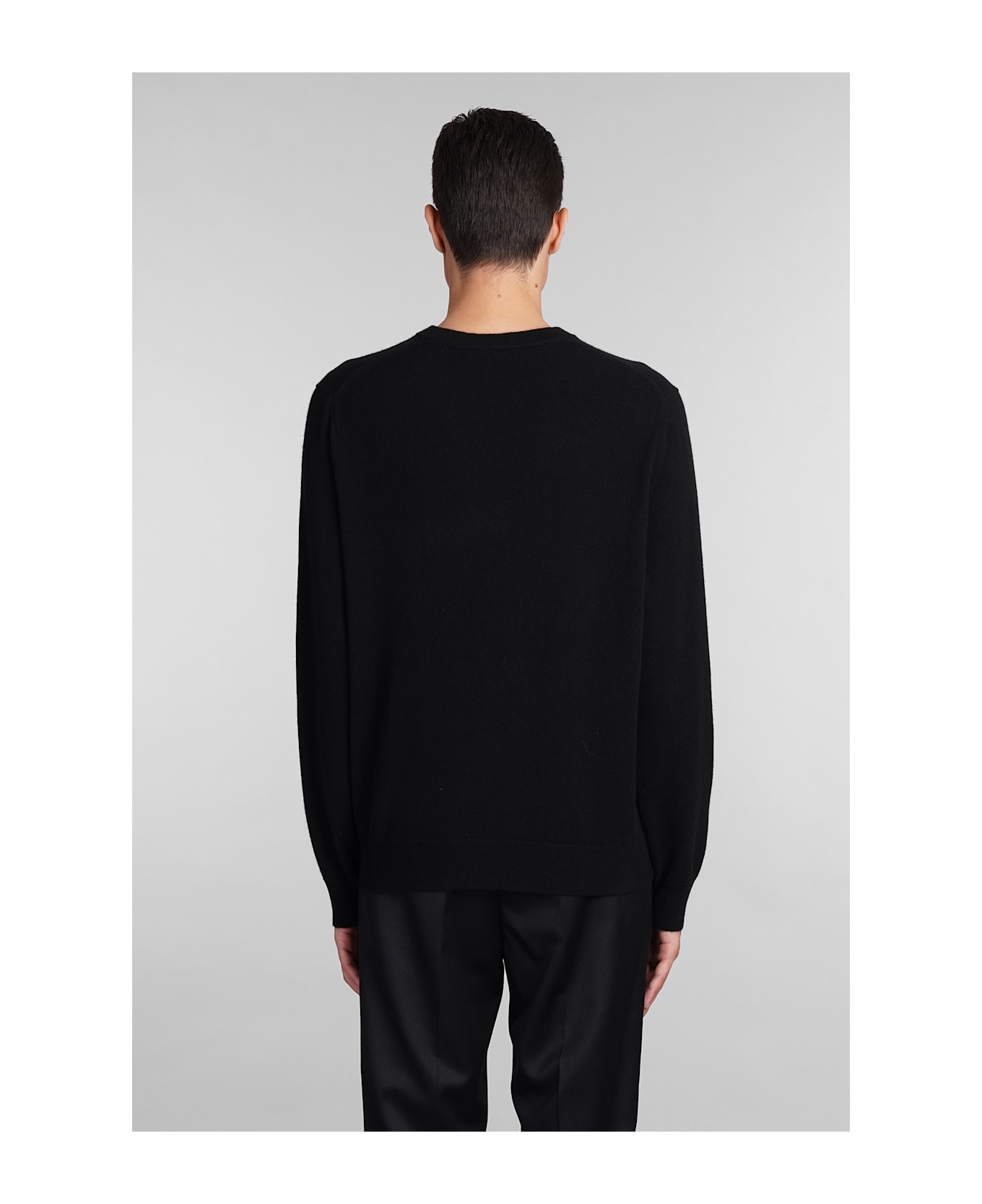 Theory Knitwear In Black Cashmere - black