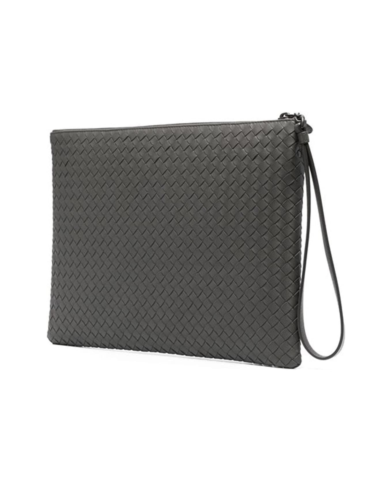 Bottega Veneta Intrecciato Document Case - Brown