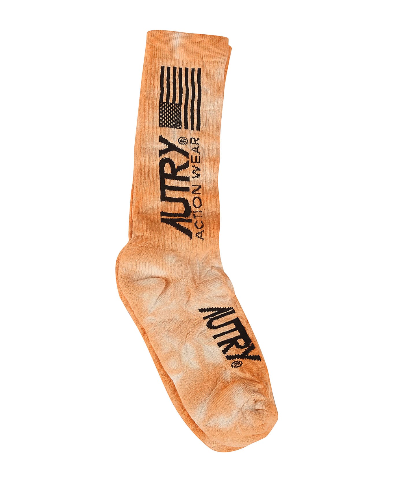 Autry Logo Socks - Orange 靴下