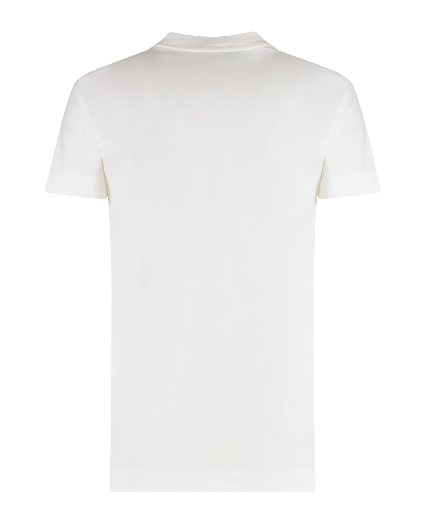 Pinko Cotton Crew-neck T-shirt - White