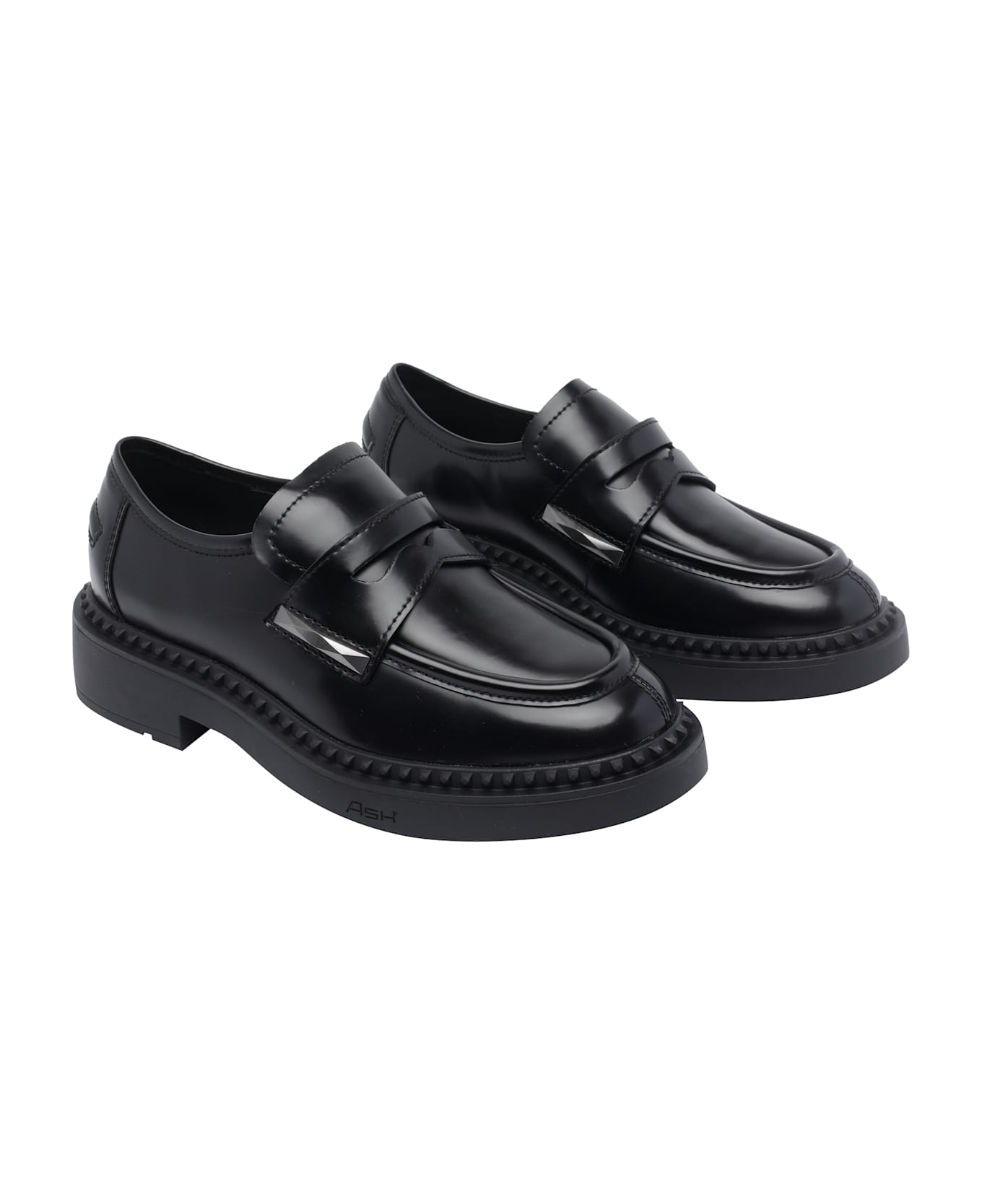 Ash Medusa Loafers - Black