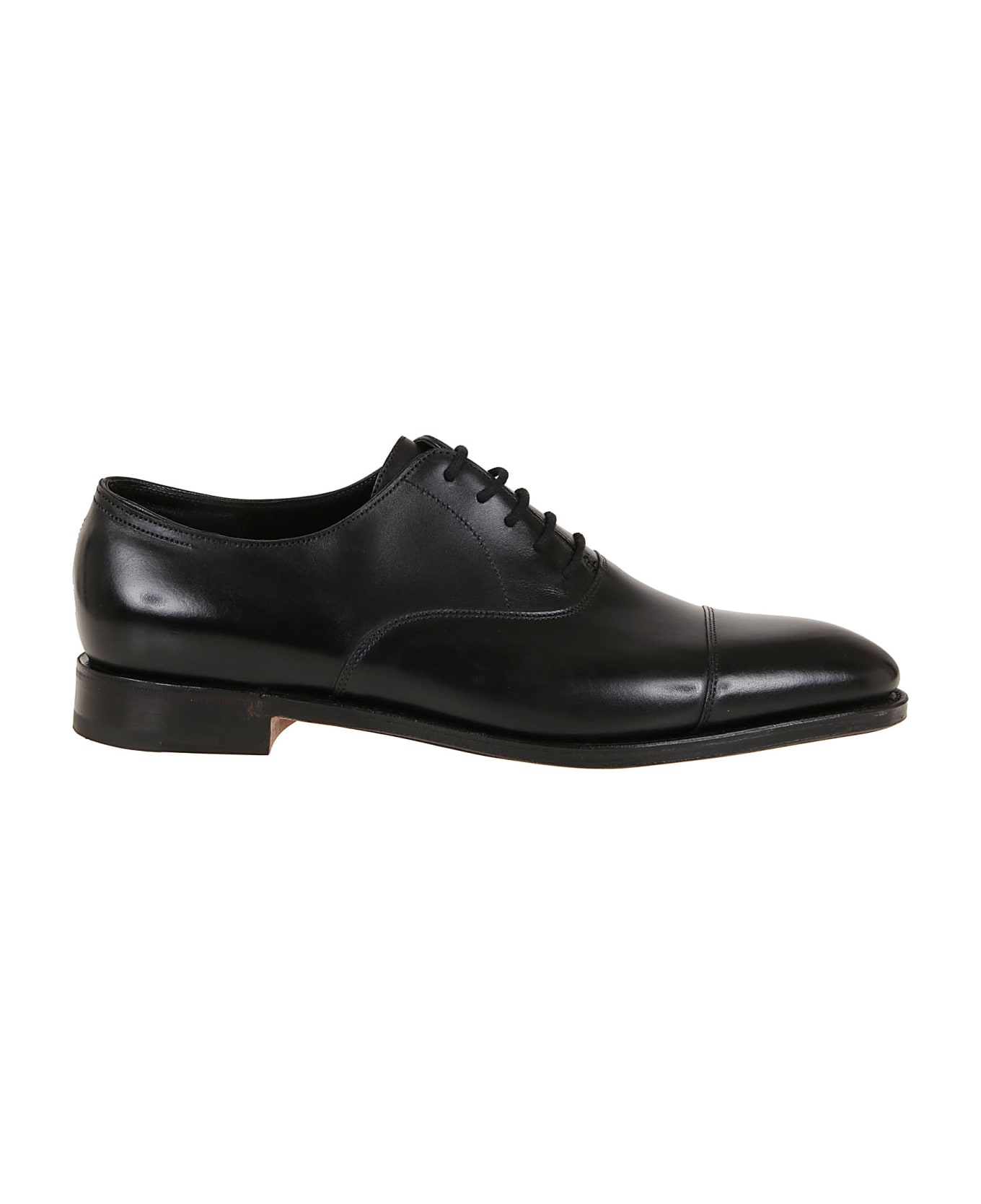 John Lobb Mocassino Stringato - Black Call