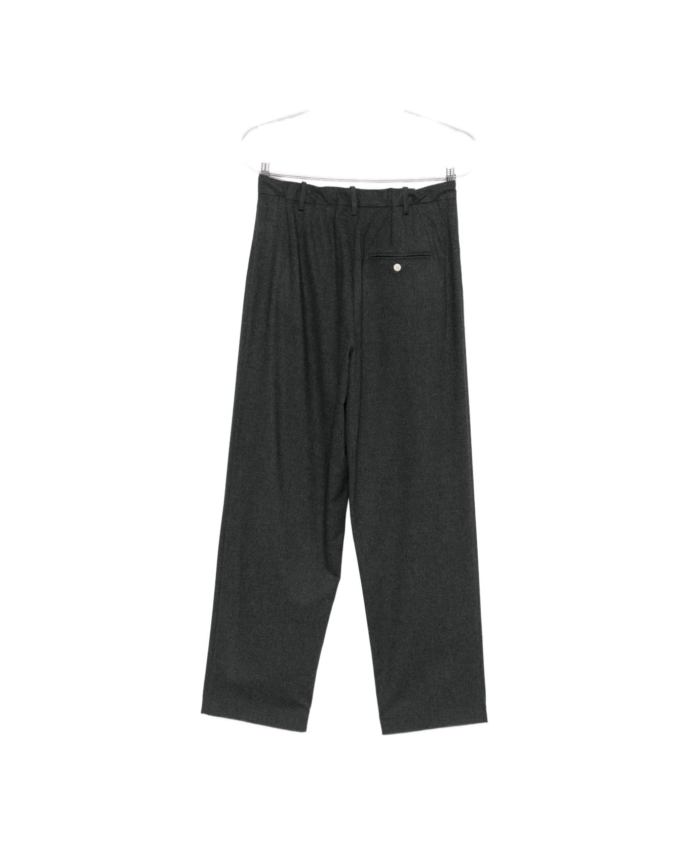 Alysi Carrot Trousers - ANTRACITE