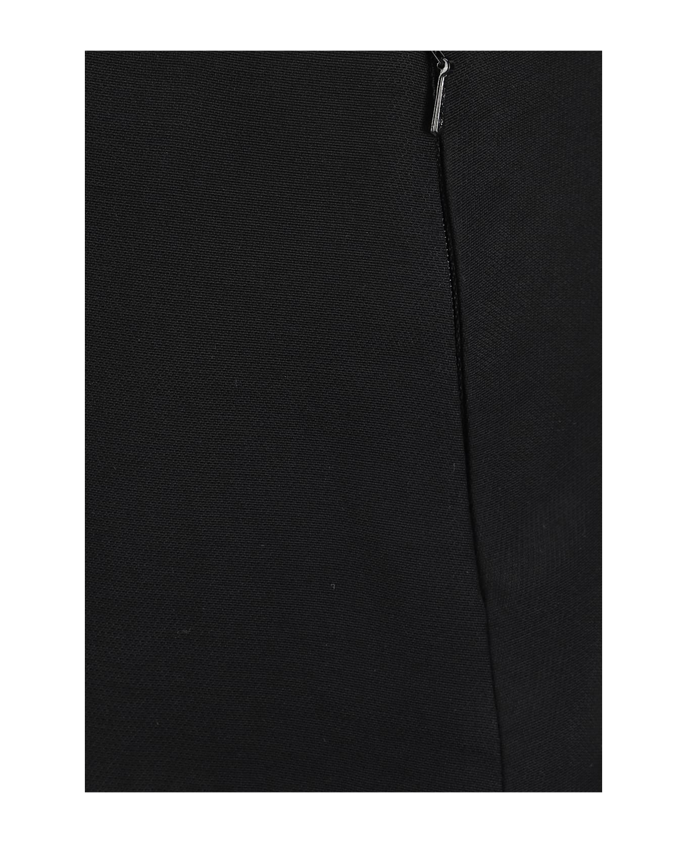 Khaite Kidd Midi Skirt - Black