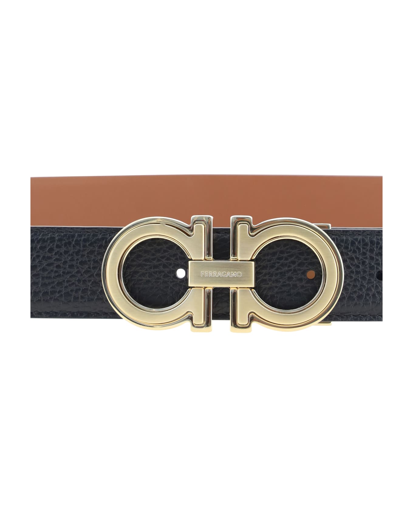 Ferragamo Reversible Belt - Brown