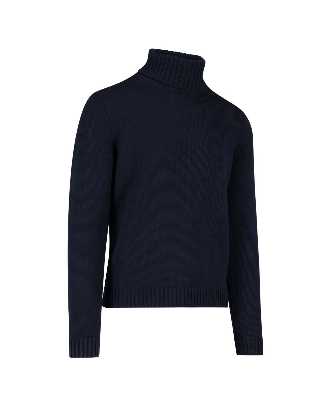Zanone Classic Sweater - Blu ニットウェア