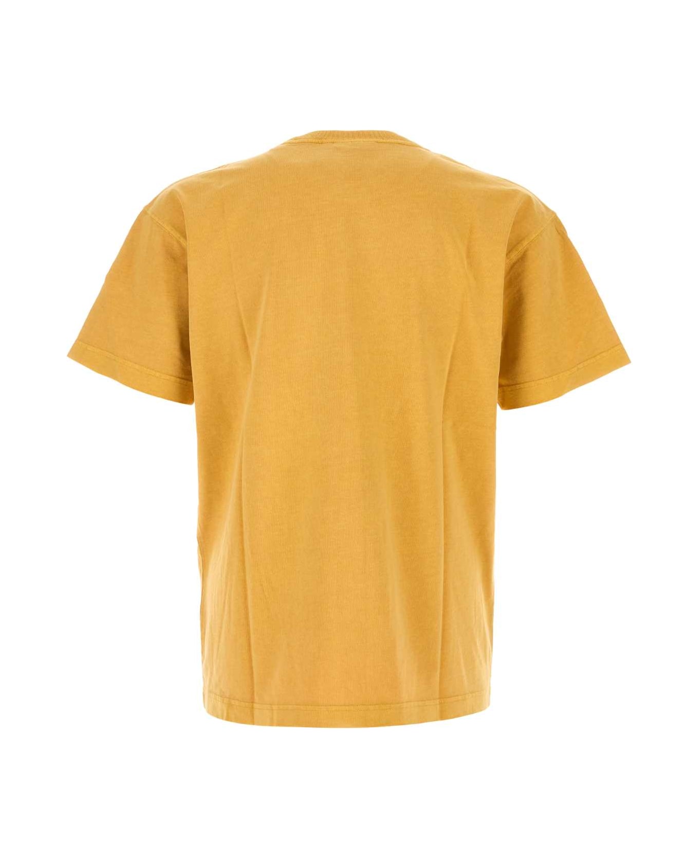 Carhartt Mustard Cotton Vista S/s T-shirt - WINTERSPICE