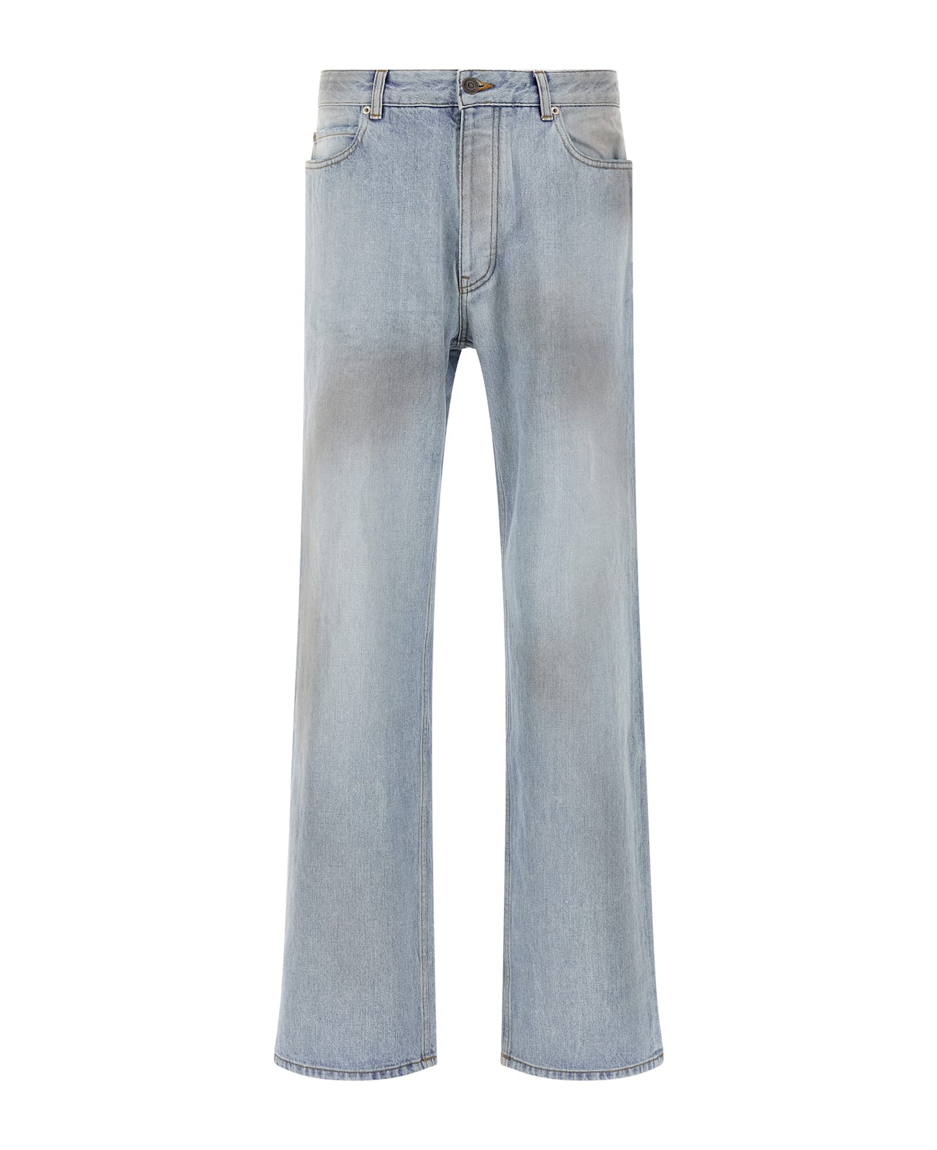 Balenciaga 
distressed
 Jeans - Light Blue