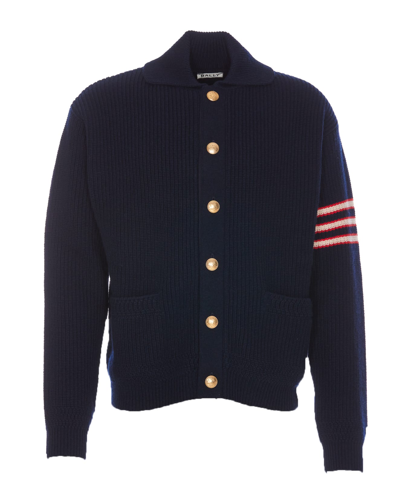 Bally Knitted Jacket - BLUE