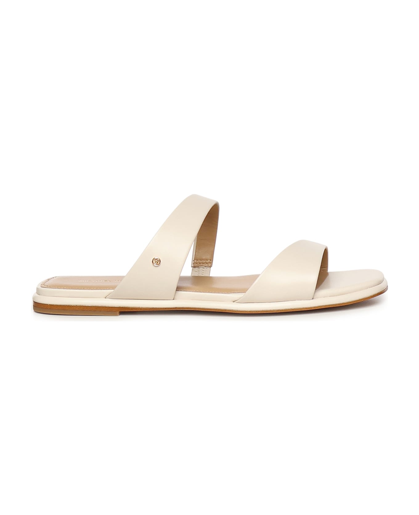 MICHAEL Michael Kors Sandals With Double Strap - Lt cream