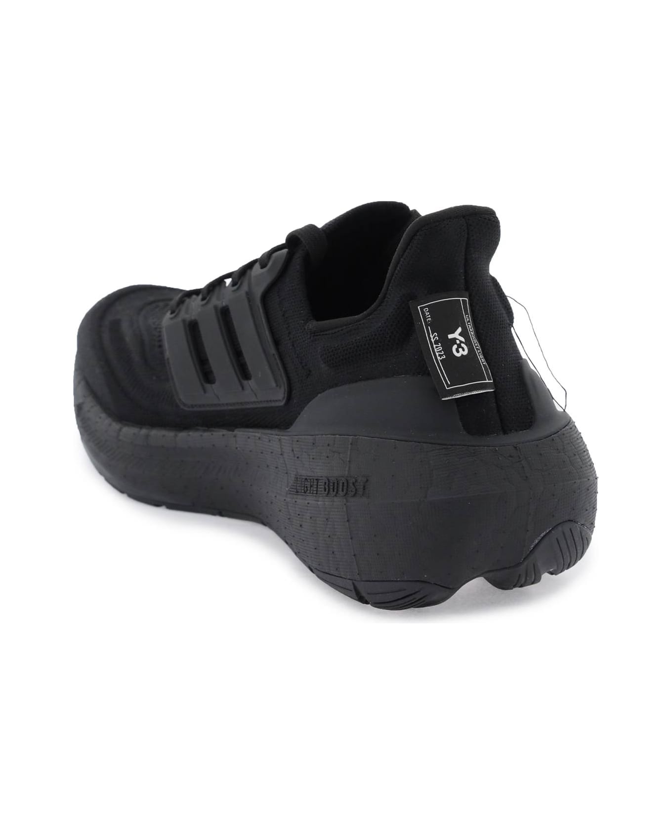 Y-3 'ultra Lite Light' Capsule Running Pack Sneakers - BLACK WHITE BLACK WHITE OFF WHITE (Black)