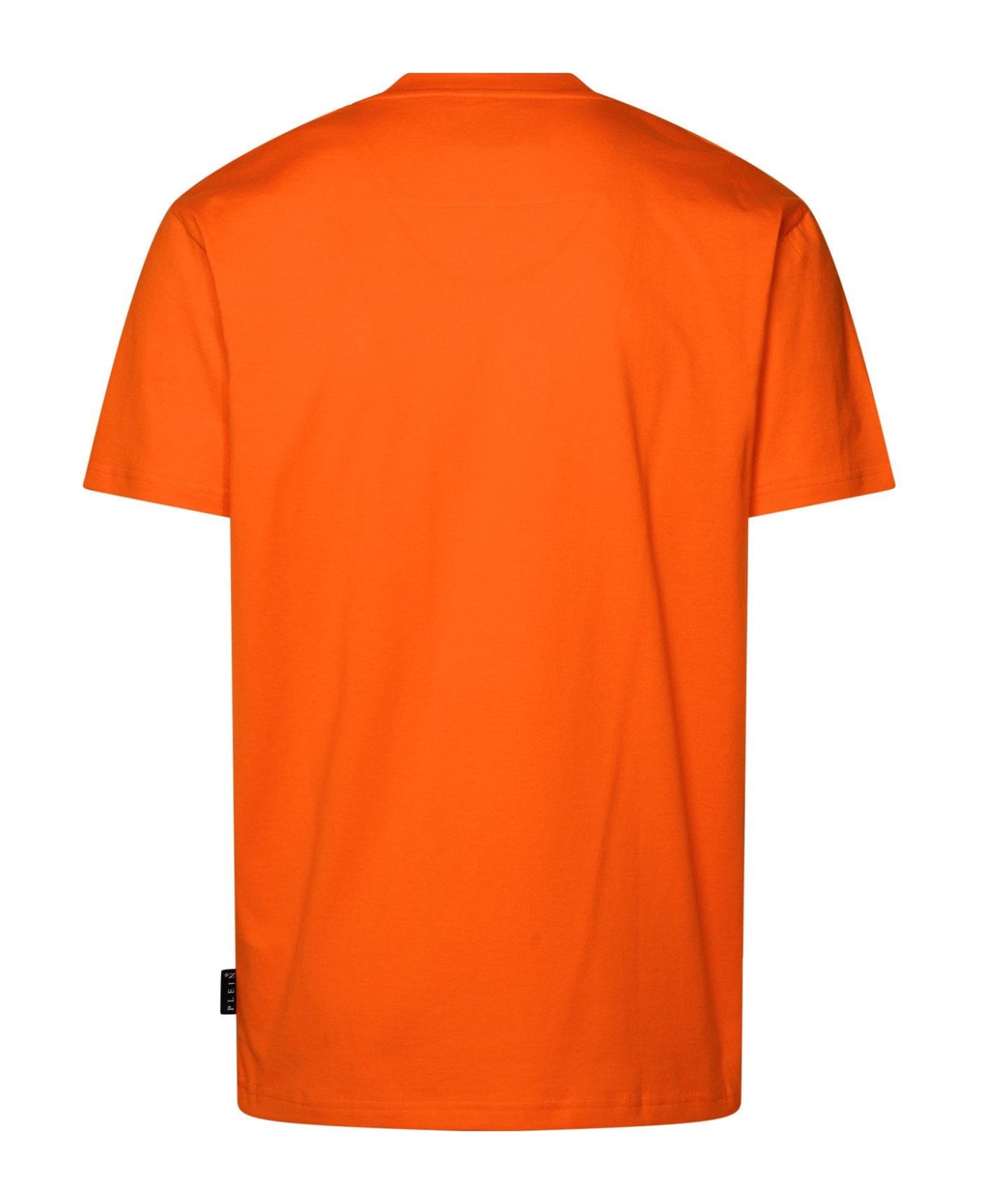 Philipp Plein Logo Printed Creweneck T-shirt - Orange シャツ