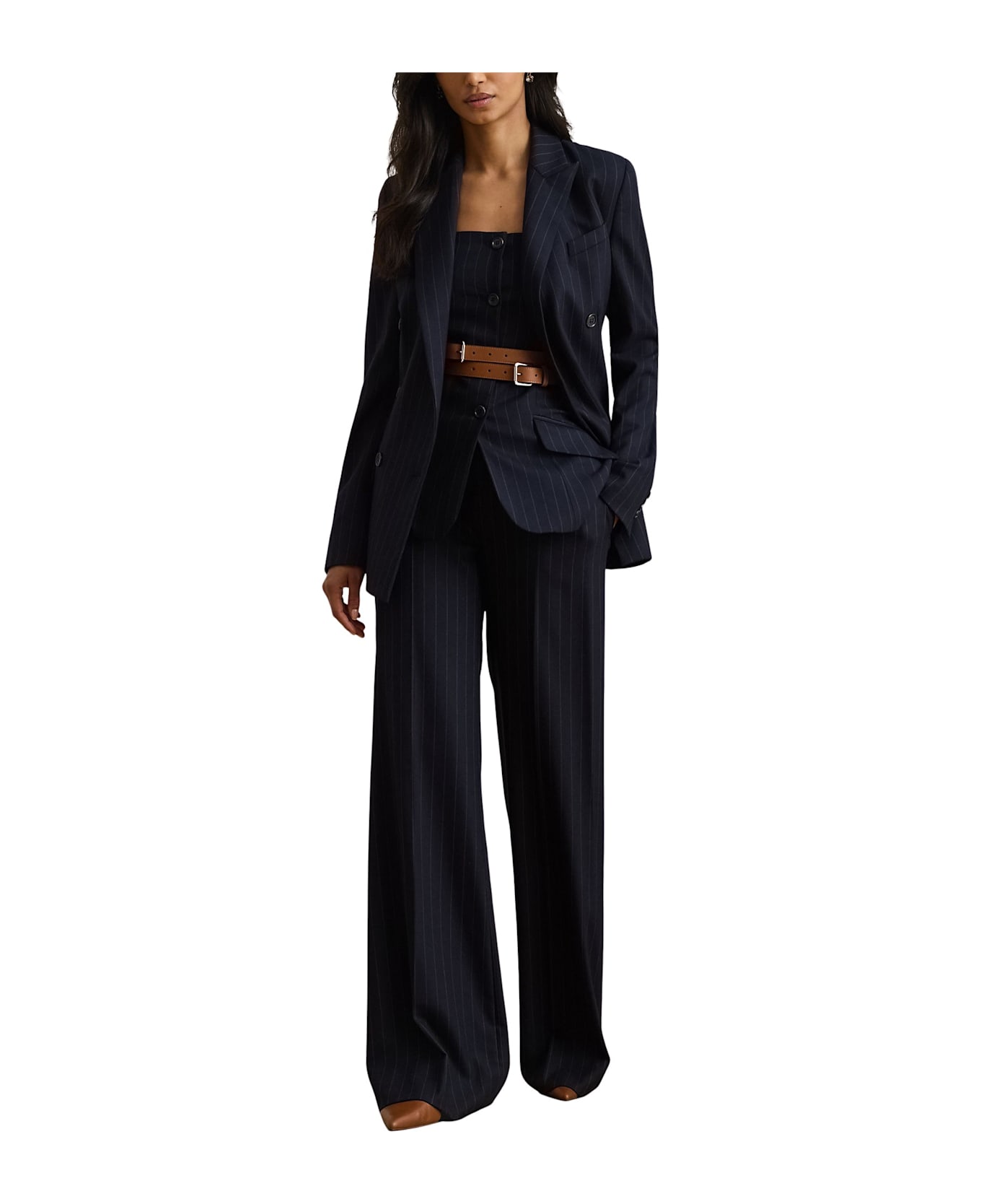 Ralph Lauren Ryen Blazer - Navy Cream