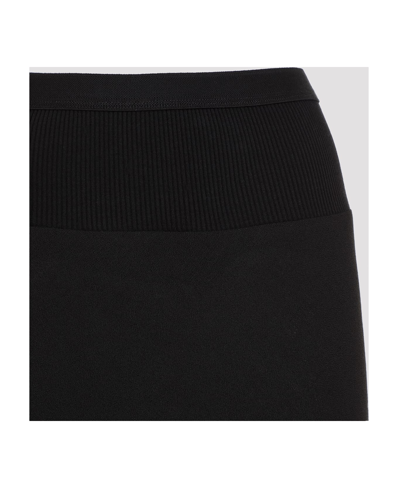 Rick Owens Flared Long Skirt - Black