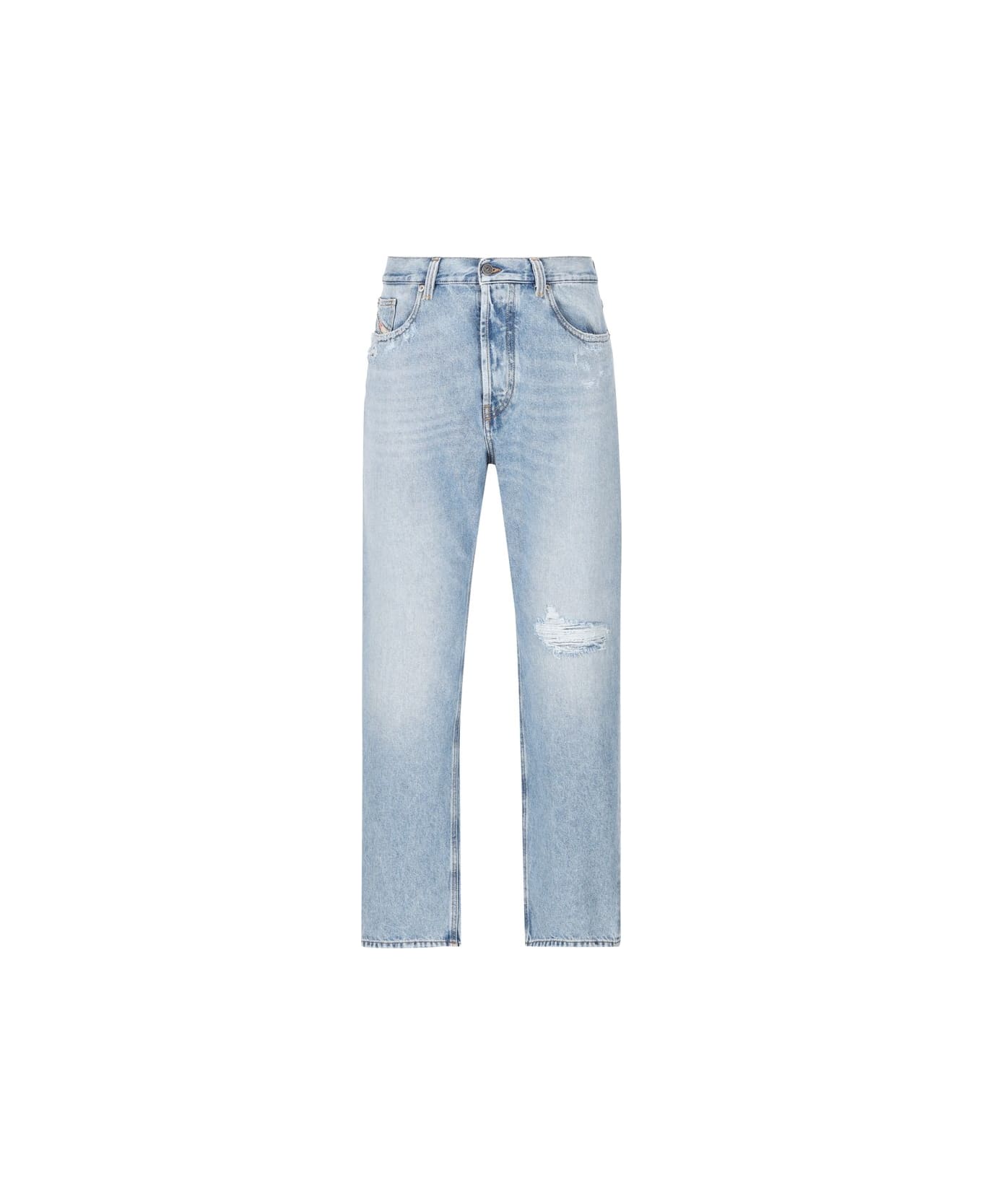 Diesel Straight-leg Distressed Jeans Diesel