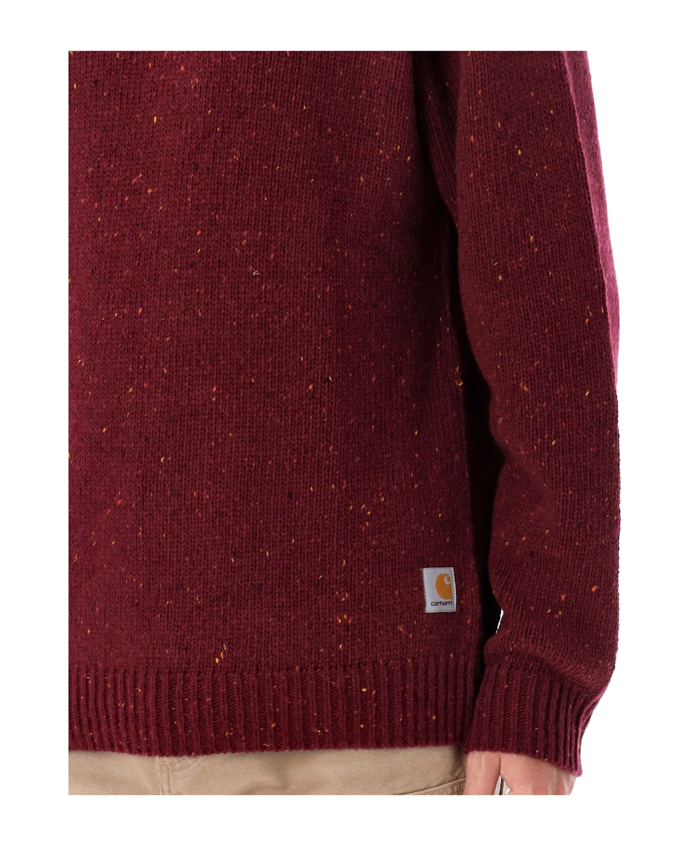 Carhartt Anglistic Sweater - MALBEC