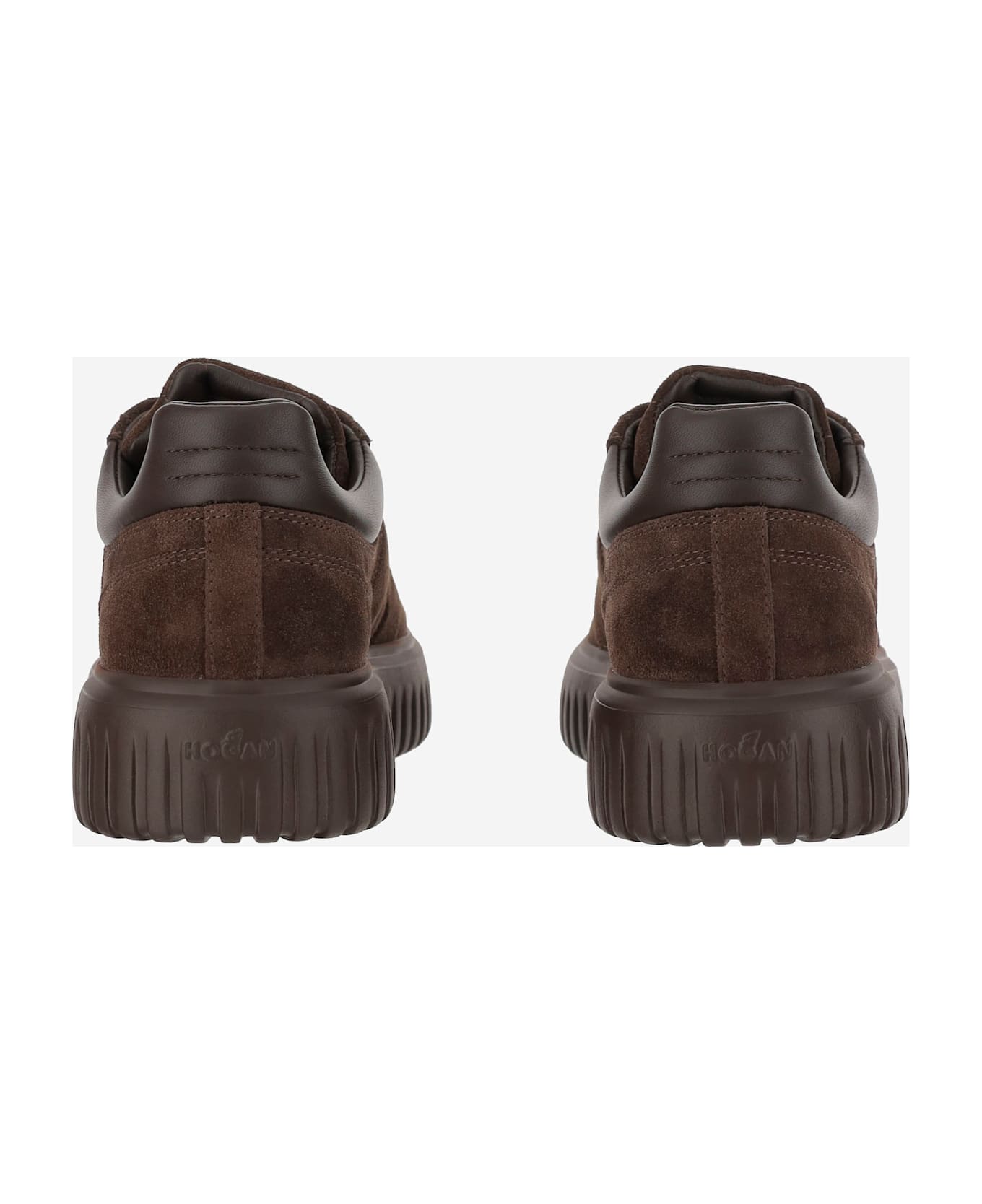 Hogan H-stripes Sneakers - Marrone scuro