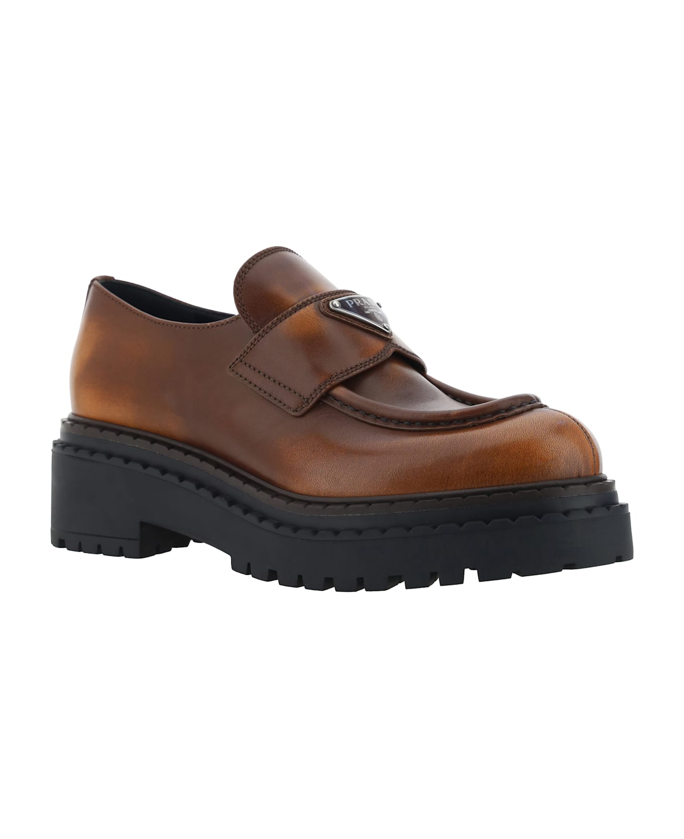 Prada Loafers - Cognac