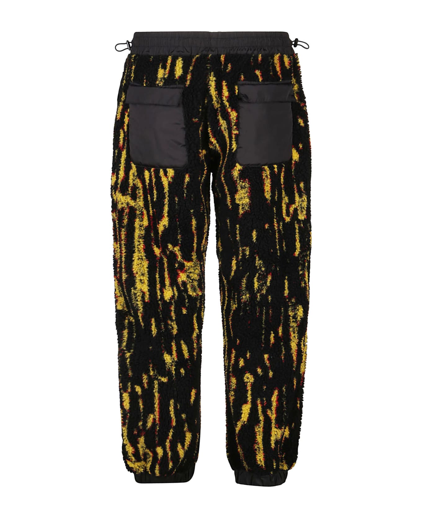 AMBUSH Teddy Jacquard Sweatpants - Yellow Fluo Black