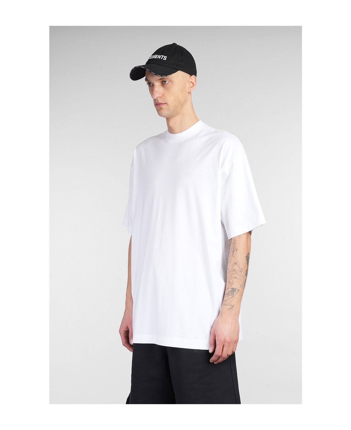 VETEMENTS T-shirt In White Cotton - white