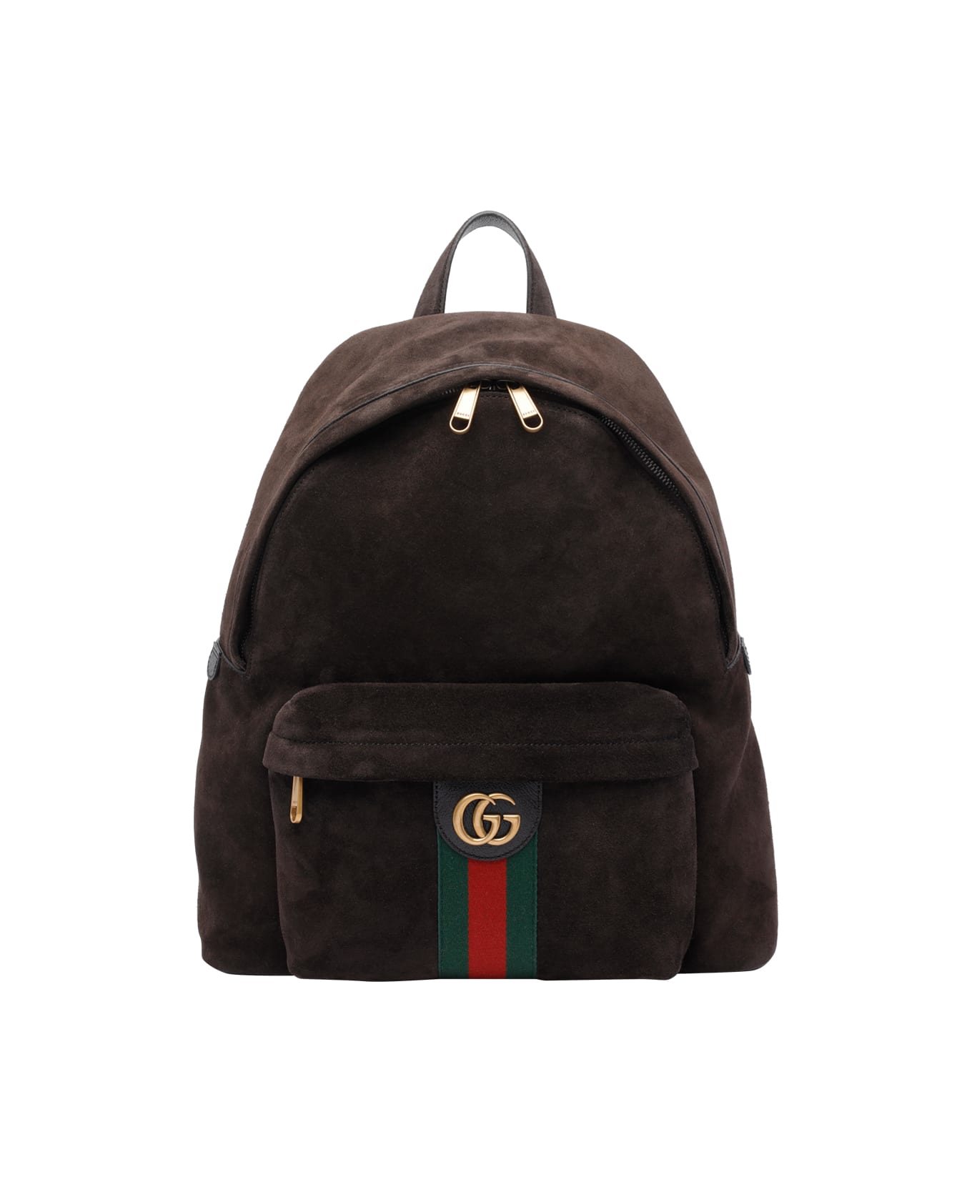 Gucci Medium Ophidia Backpack - Brown