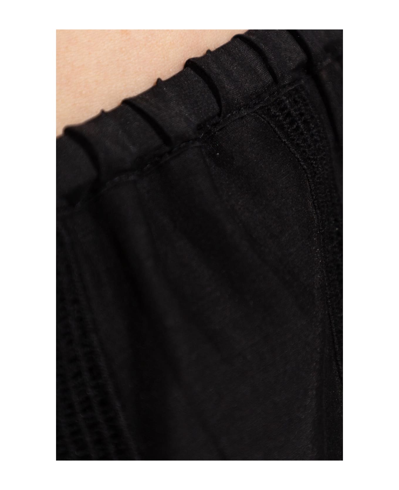 Totême Toteme Pants With Logo - Black