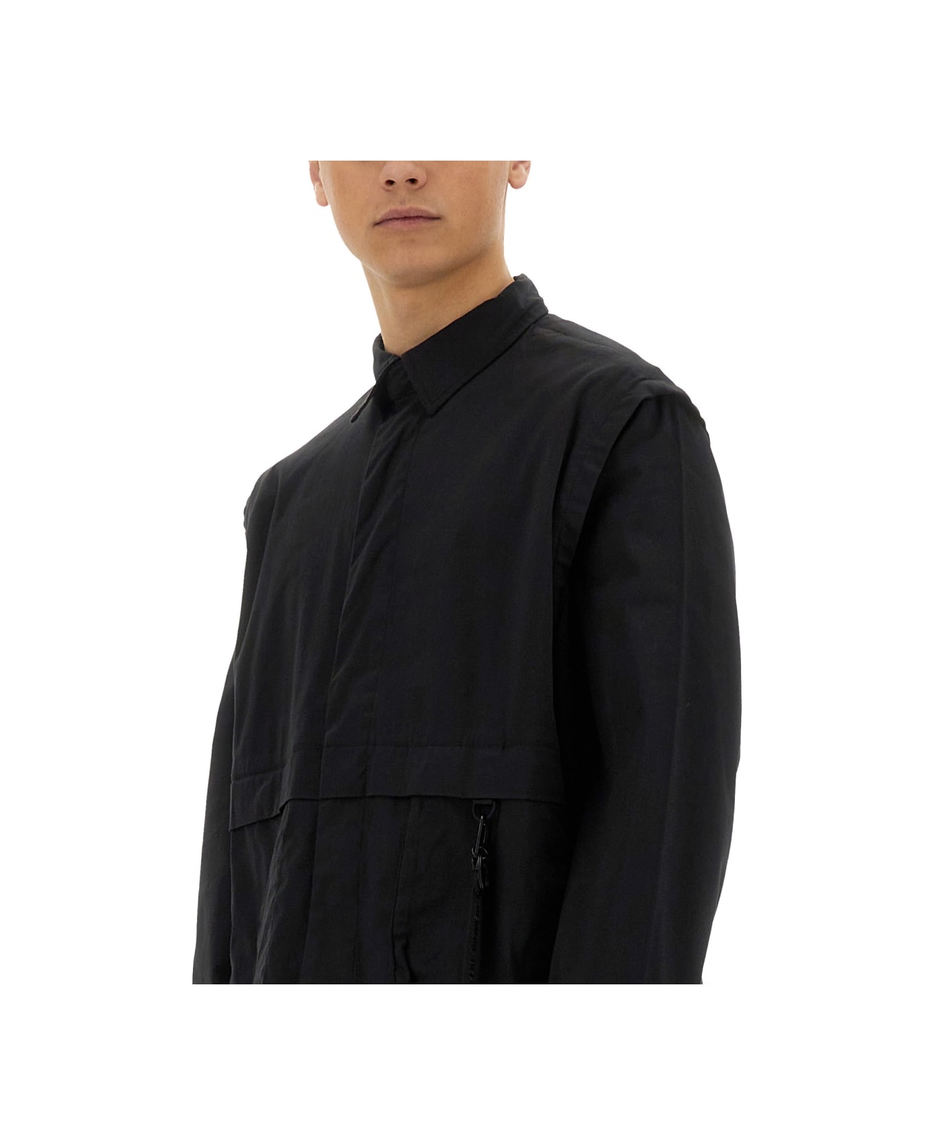 Alpha Industries "utility" Overshirt - BLACK