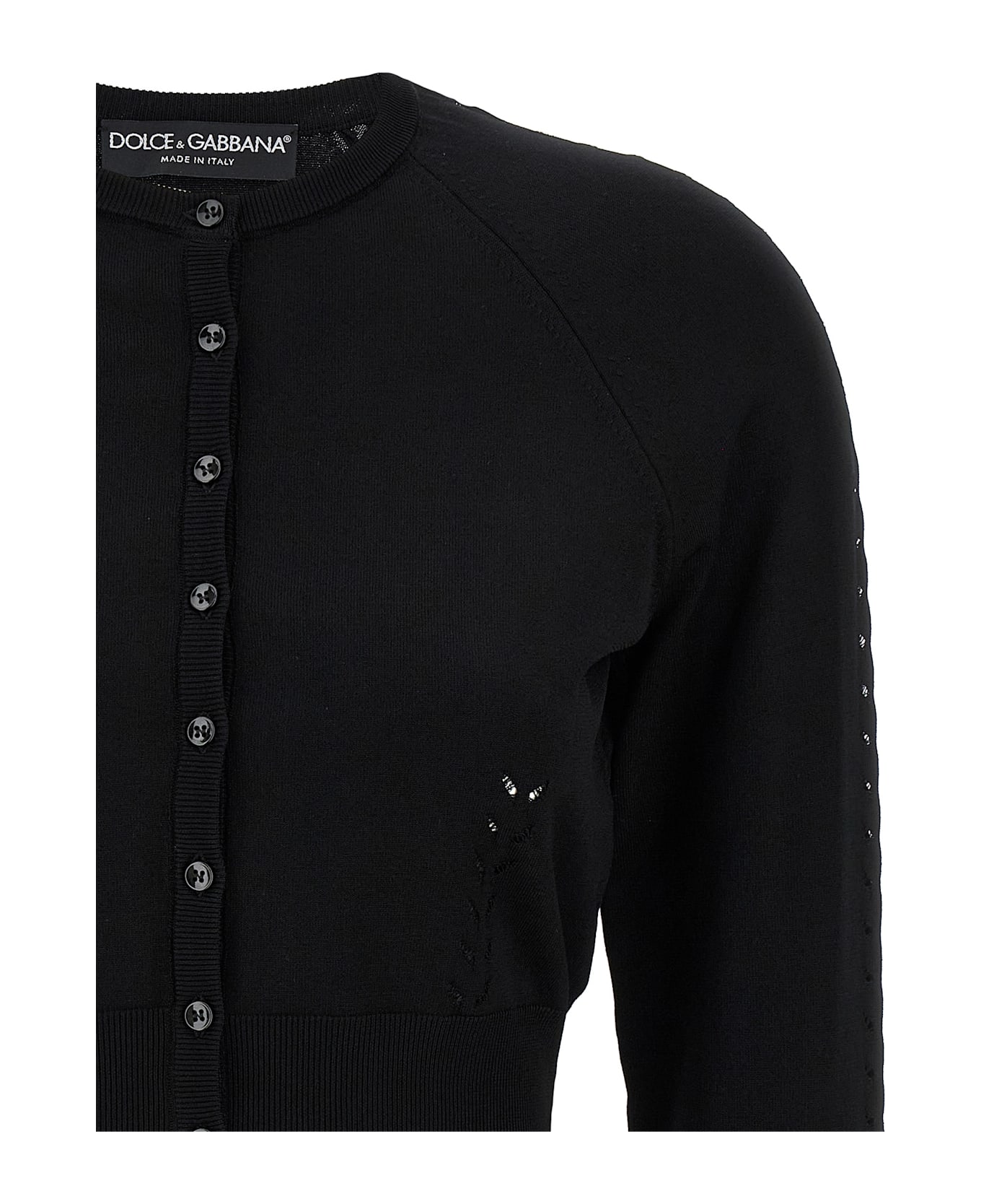 Dolce 
Gabbana Viscose Cardigan - Black  